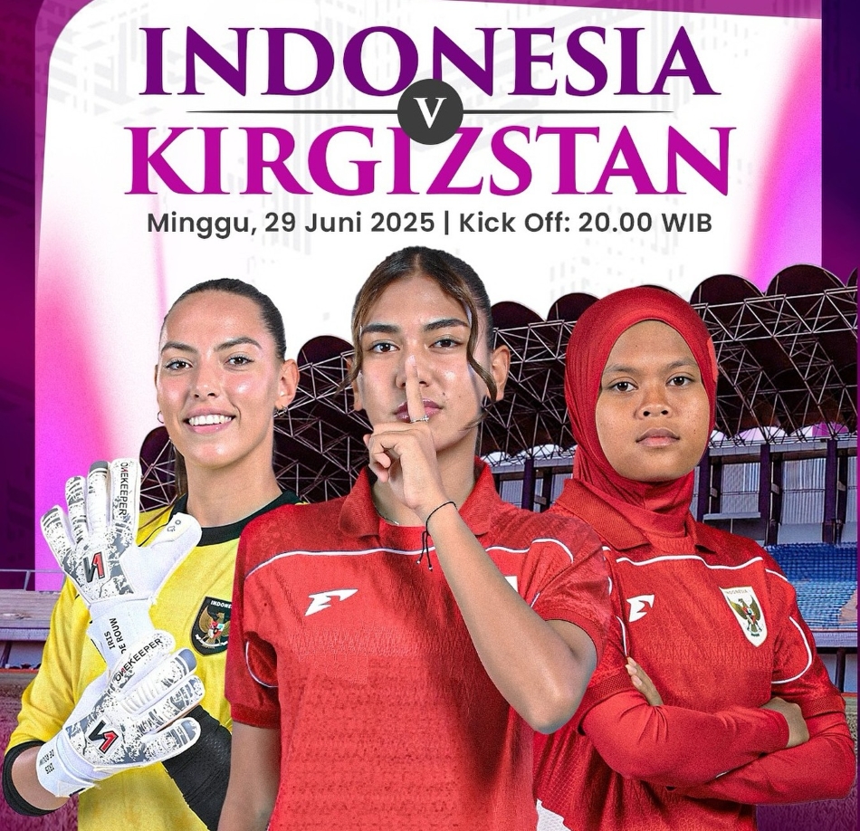 MALAM INI: Siaran langsung dan link live streaming Indonesia vs Kirgistan, Minggu, 29 Juni 2025.