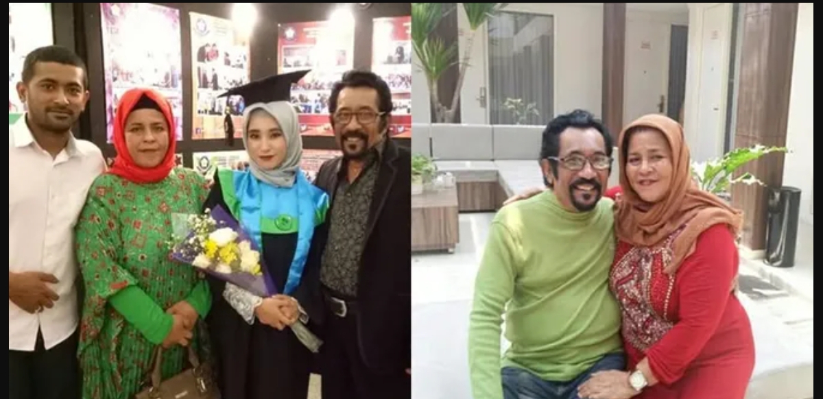 Hamdan ATT bersama kedua anaknya dan istri tercinta. (Foto: Instagram)