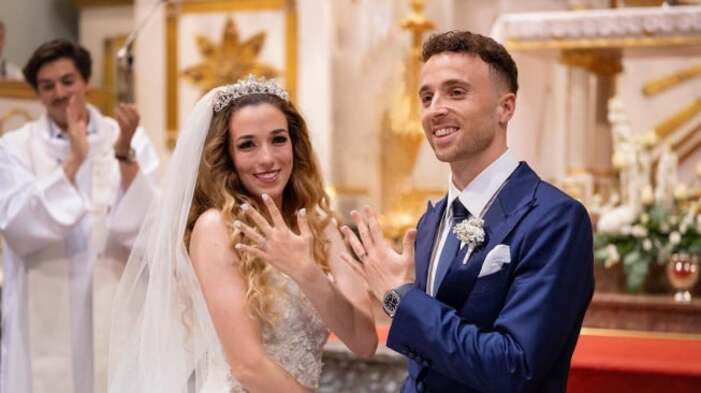 Diogo Jota yang menikah dengan Rute Cardoso.