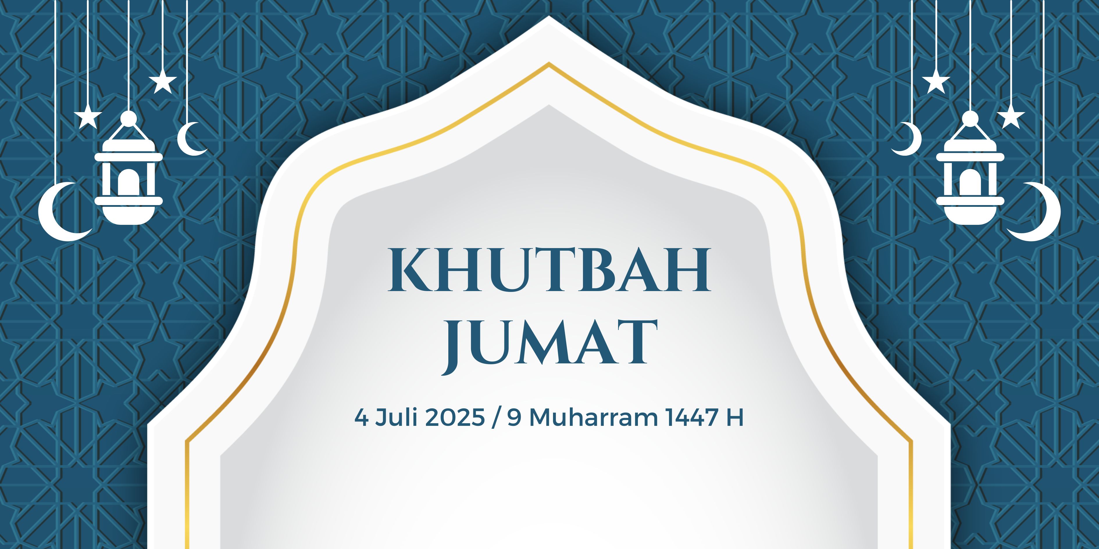 Naskah Khutbah Jumat 4 Juli 2025 tentang puasa Tasua dan Asyura.