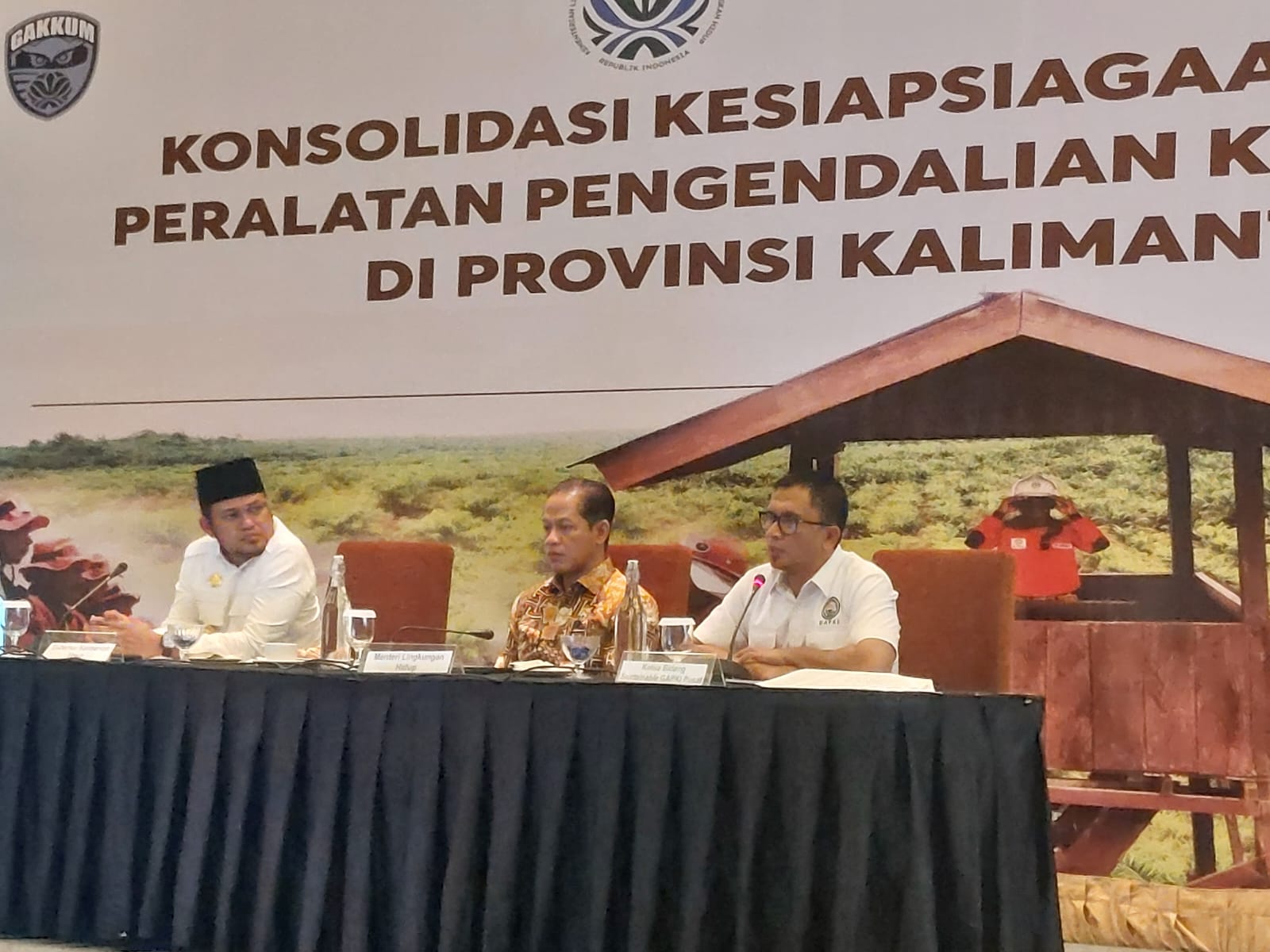 KONSOLIDASI: GAPKI gelar konsolidasi kesiapsiagaan personil dan peralatan pengendalian kebakaran lahan di Kaltim, Jumat (4/7).
