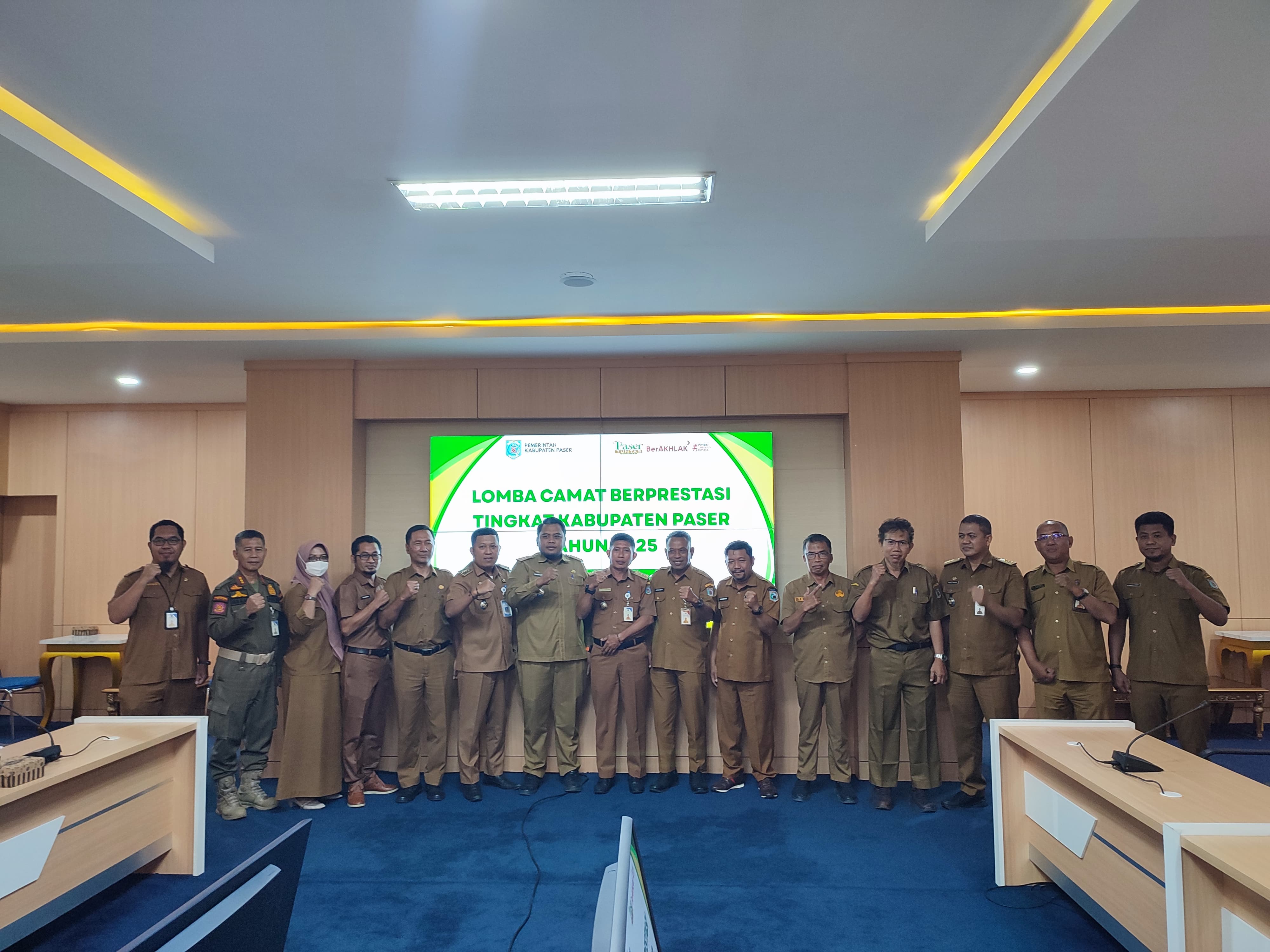 Pemkab Paser menggelar lomba camat berprestasi 2025 yang dimulai penilaiannya pada Senin, 7 Juli 2025.