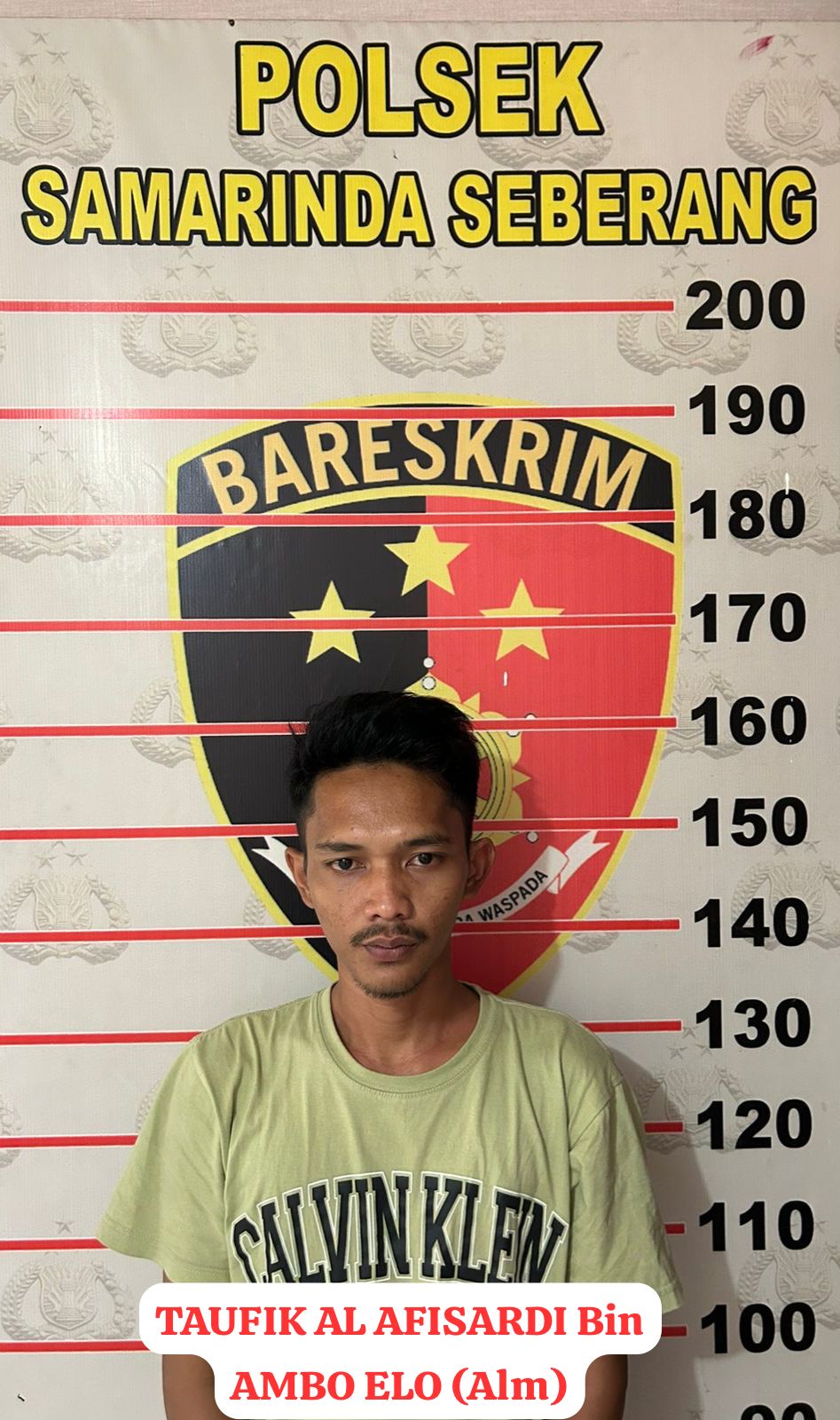 KARENA KESAL: Motif TA membuat kericuhan di Samarinda Seberang lantaran tak terima keluarganya direndahkan. (IST)