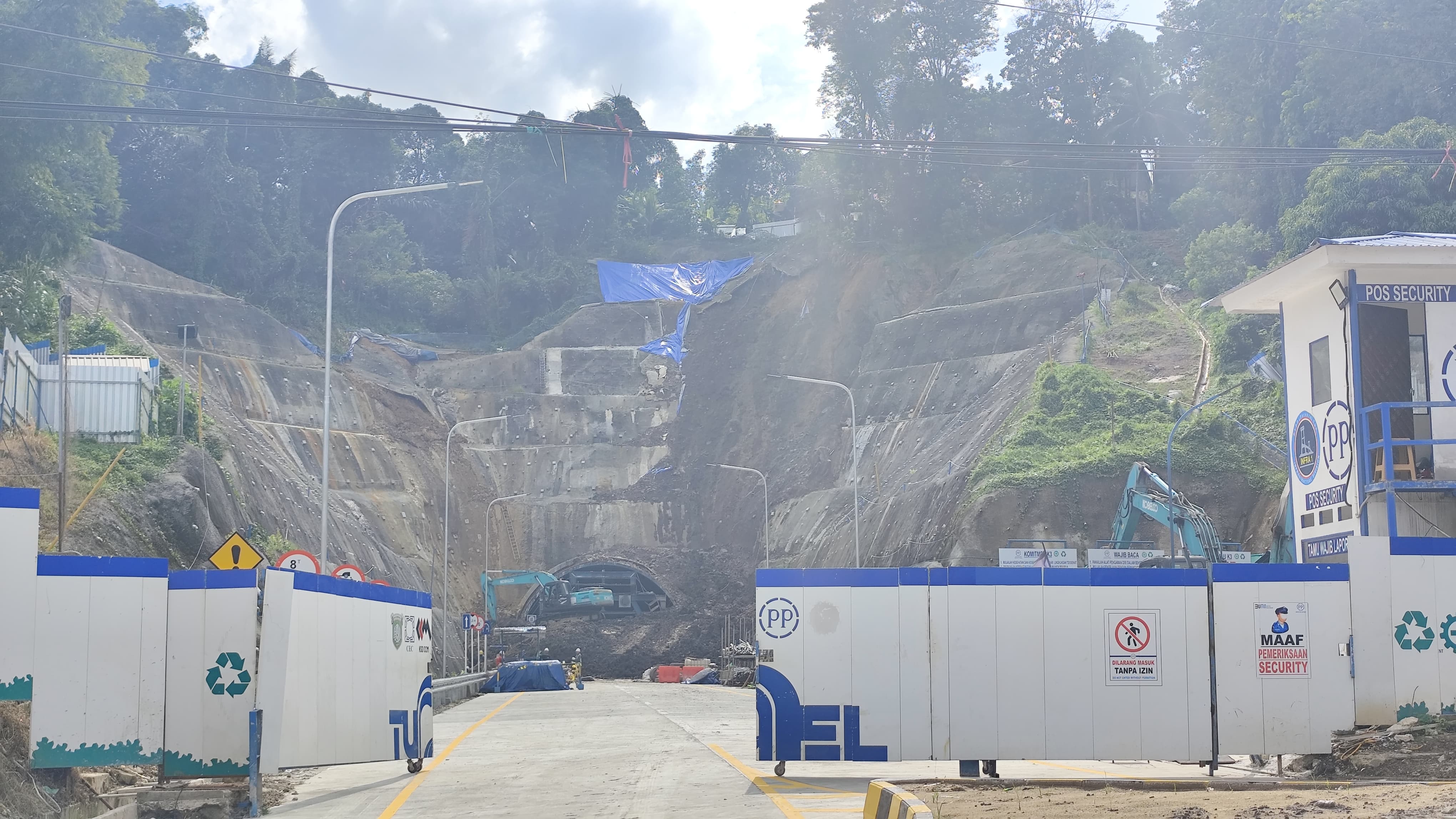 Terowongan Samarinda menjadi salah satu proyek mercusuar yang disorot DPRD Samarinda dalam agenda hearing progress pekerjaan 2025 di gedung DPRD Samarinda, Senin (7/7). (FOTO: DENNY SAPUTRA)