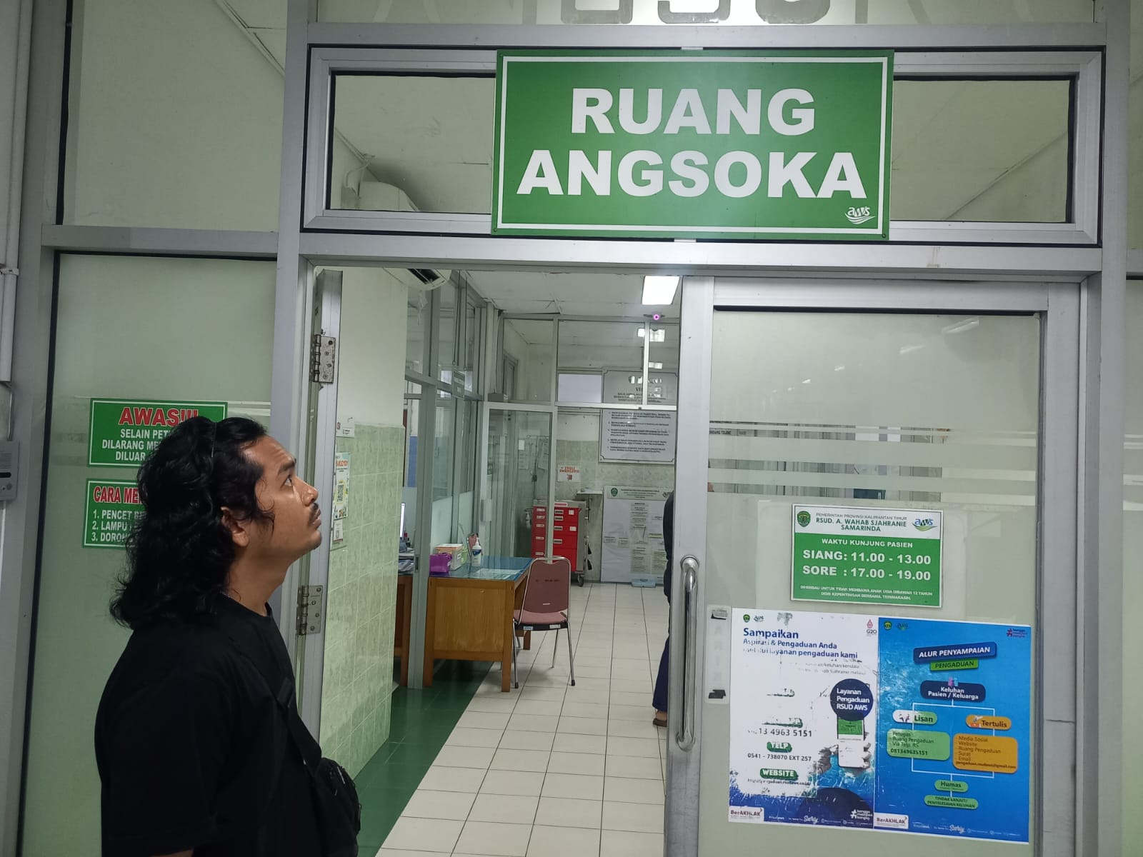 CARI TAHU: Tewasnya seorang pasien dengan cara mengenaskan di RSUD AW Sjahranie, DPRD Kaltim bakal panggil manajemen rumah sakit. (EKO PRALISTIO/KP)