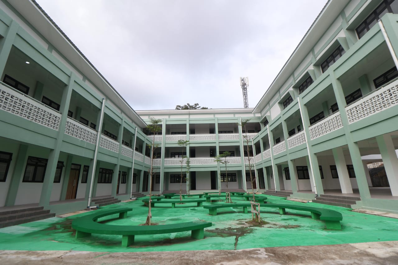 SEKOLAH BARU: SMP 27 Balikpapan yang  diresmikan pada Februari 2025. Tahun ini siap menerima siswa angkatan pertama.
