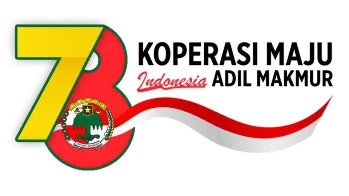 Logo dari Dekopin untuk sambut perayaan Hari Koperasi Nasional 2025.