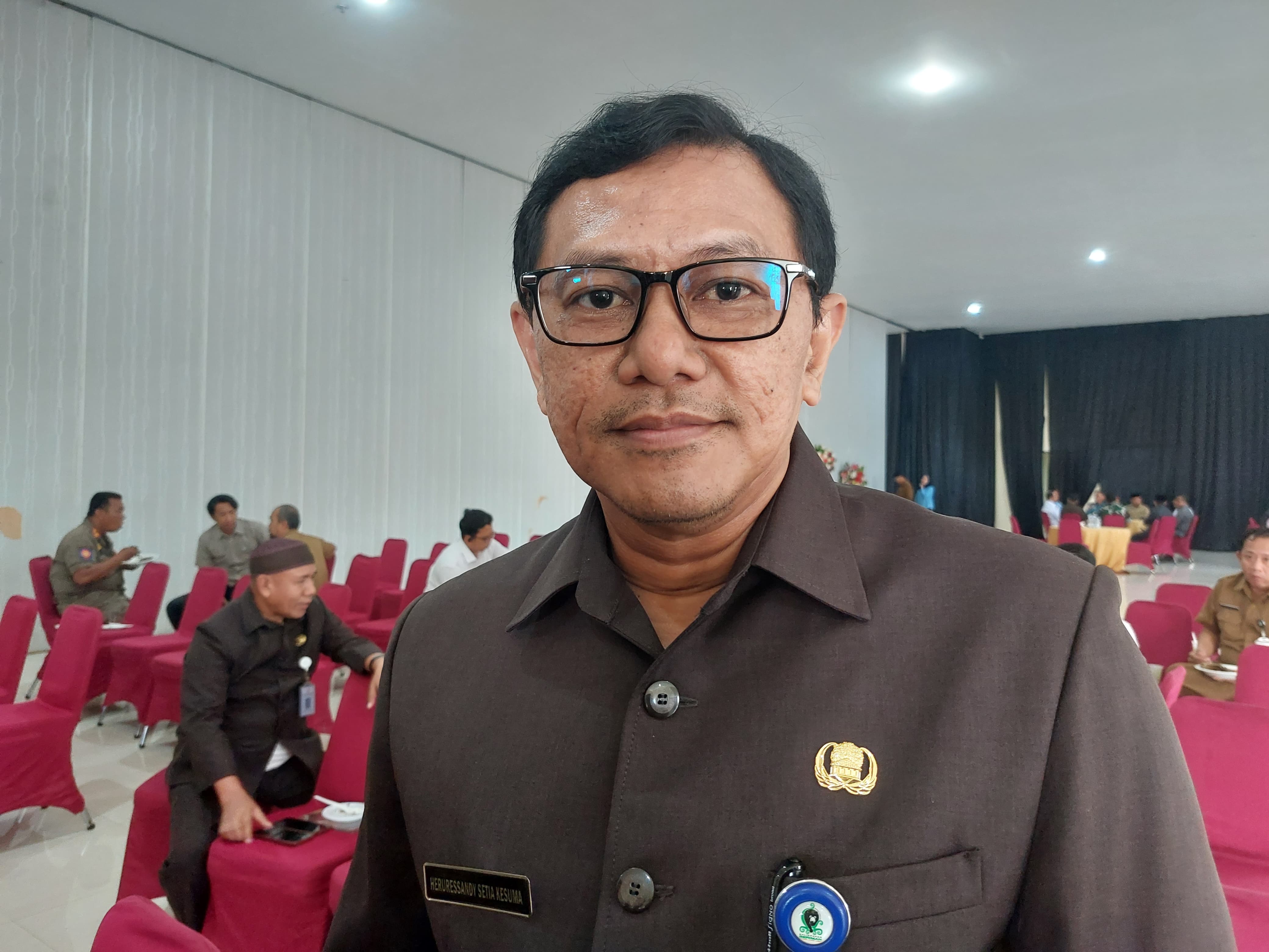 Kepala DKUMKMP Heruressandy Setia Kesuma (FOTO DINA ANGELINA/KP)