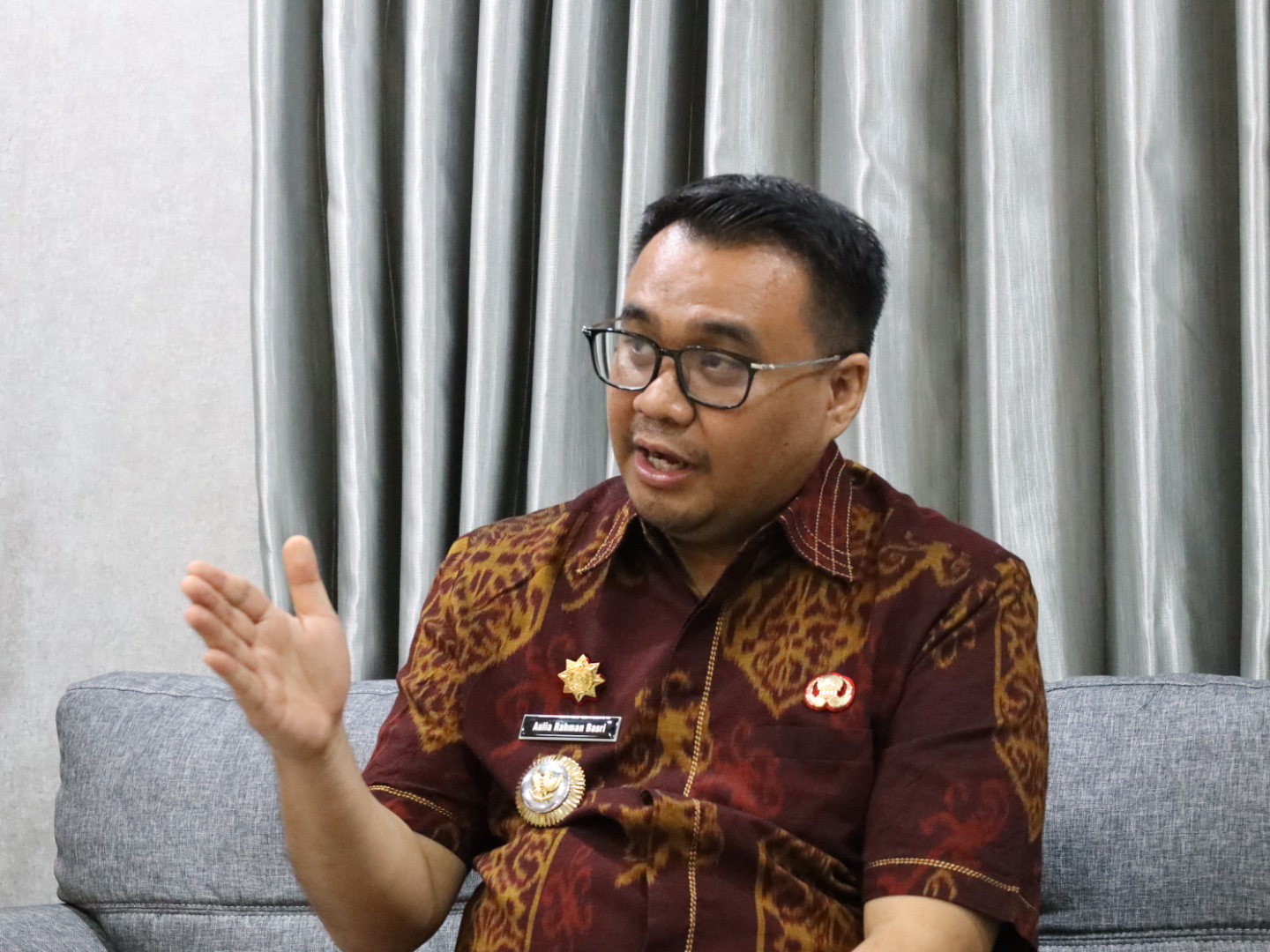 Bupati Kukar Aulia Rahman Basri.