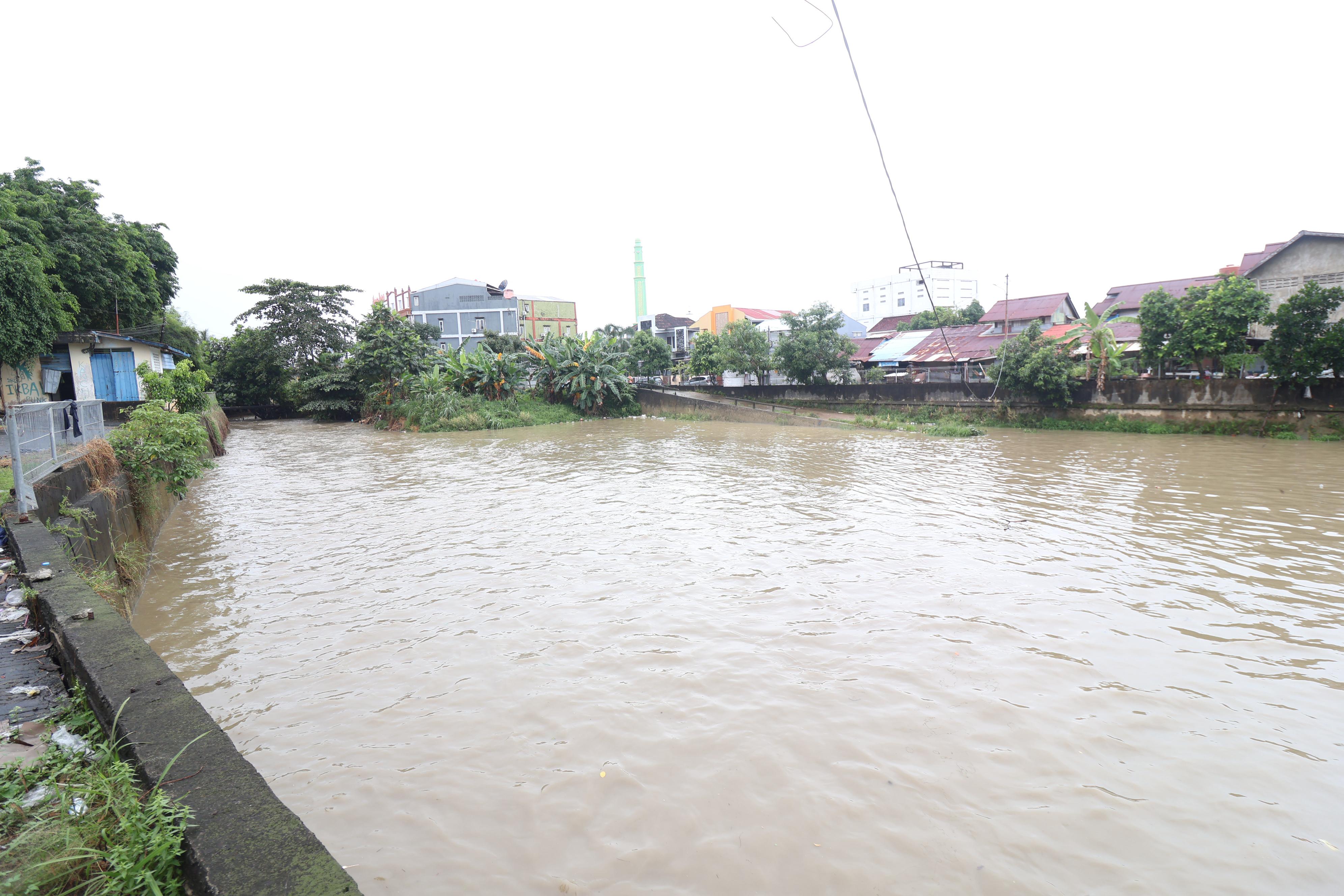 PERLU DILEBARKAN: Wilayah hilir DAS Ampal perlu mendapat pelebaran untuk mengatasi titik banjir di Balikpapan.