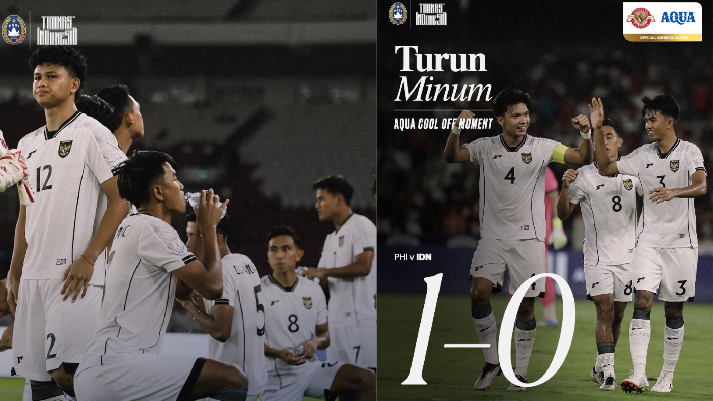 UNGGUL: Hasil Indonesia vs FIlipina babak pertama, Jumat, 18 Juli 2025.