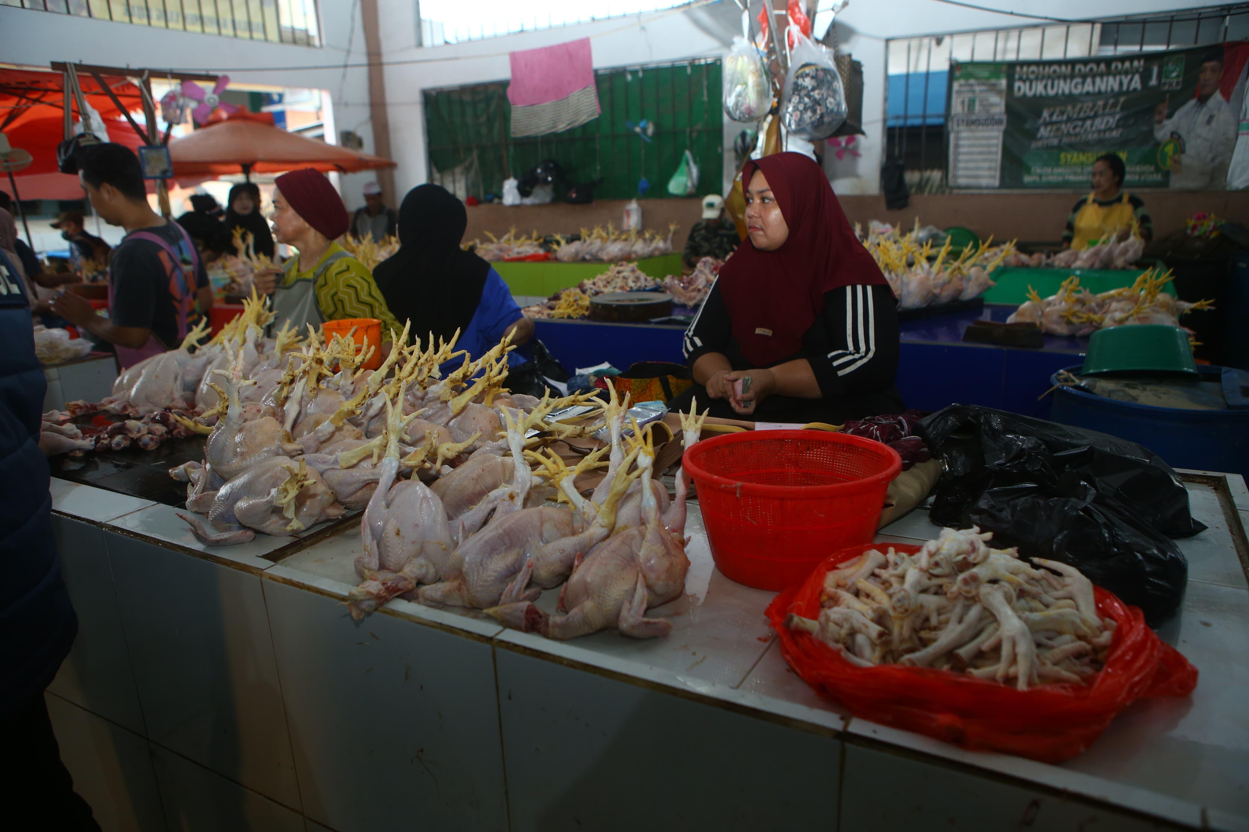 Kelompok makanan menyumbang inflasi paling signifikan selama periode triwulan I 2025.
