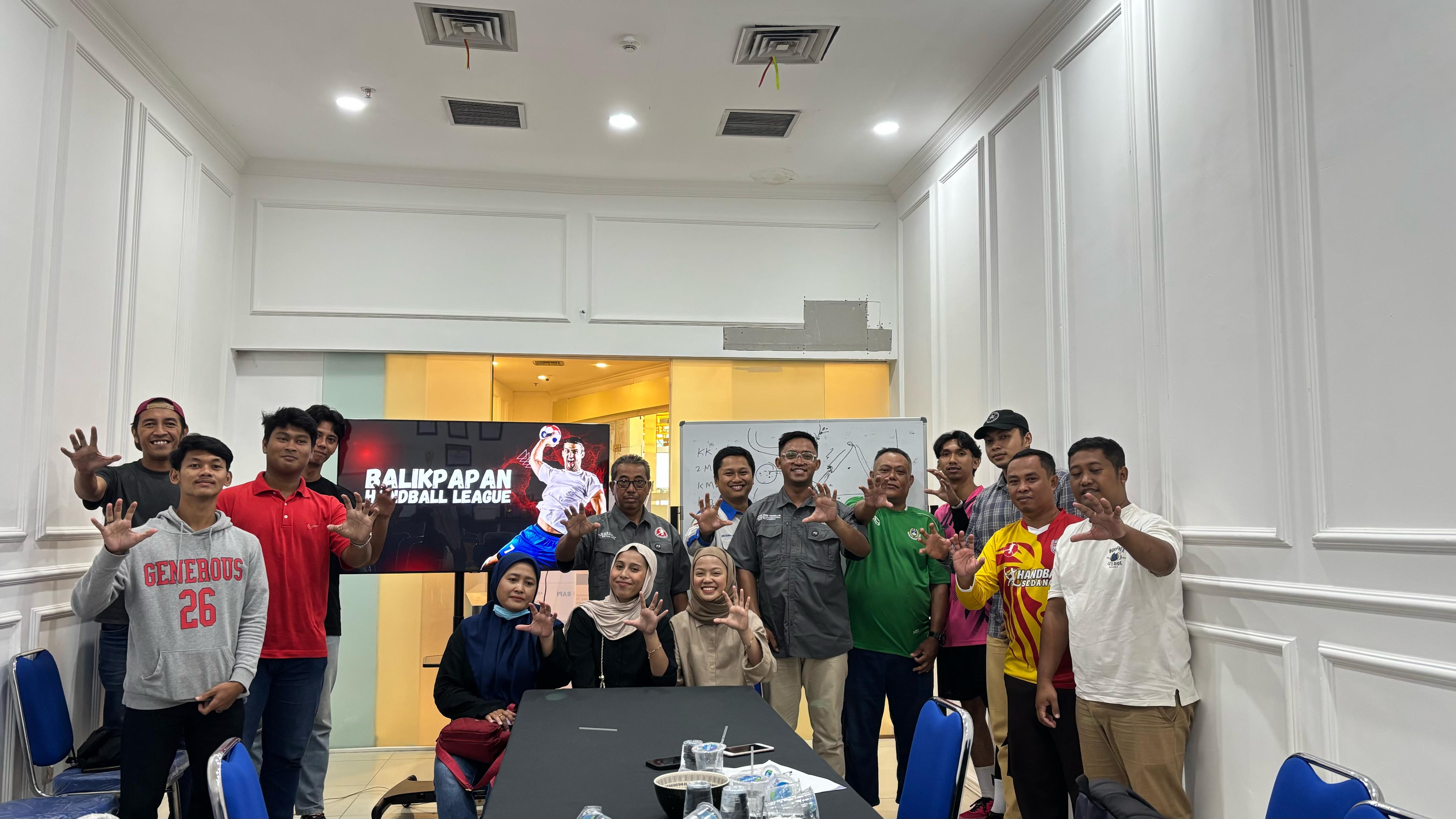 Rapat persiapan telah terlaksana jelang bergulirnya Crystalin Handball League 2025.