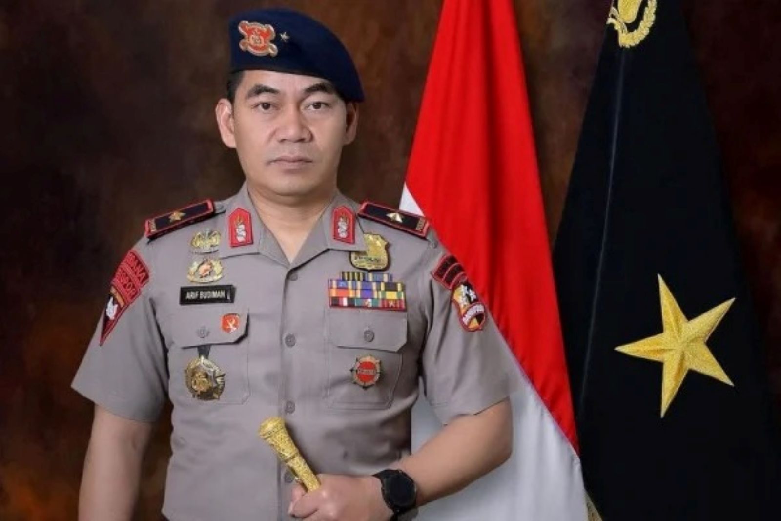 Komandan Pasukan Brimob II, Brigjen Pol Arif Budiman.