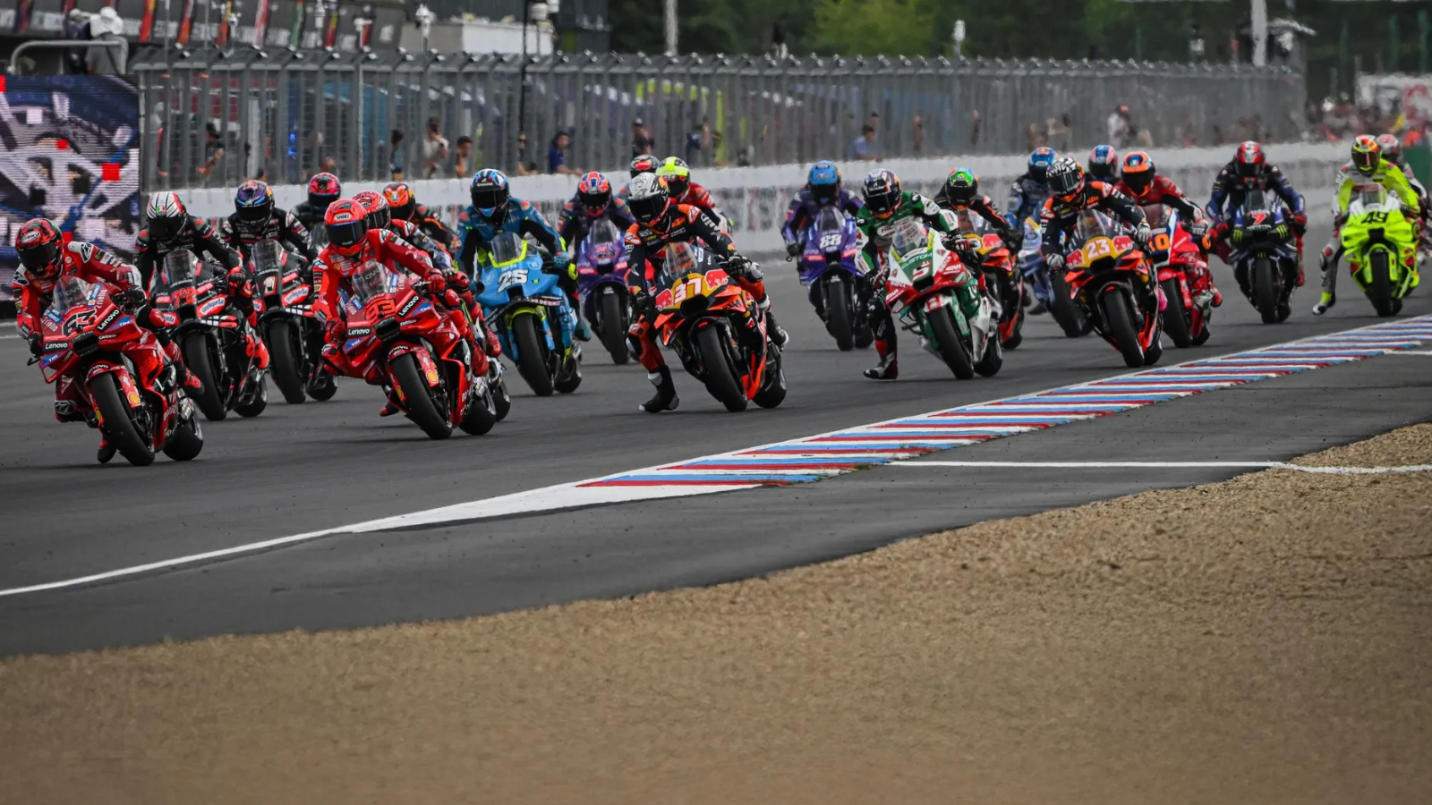 BALAP: Aksi seru MotoGP Ceko 2025 segera berlangsung, Minggu, 20 Juli 2025.