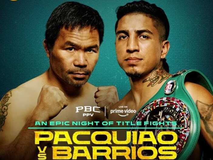Manny Pacquiao vs Mario Barrios.