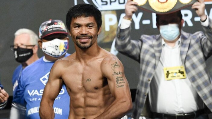 Manny Pacquiao harus menerima keputusan juri yang menyatakan hasil imbang lawan Mario Barrios.