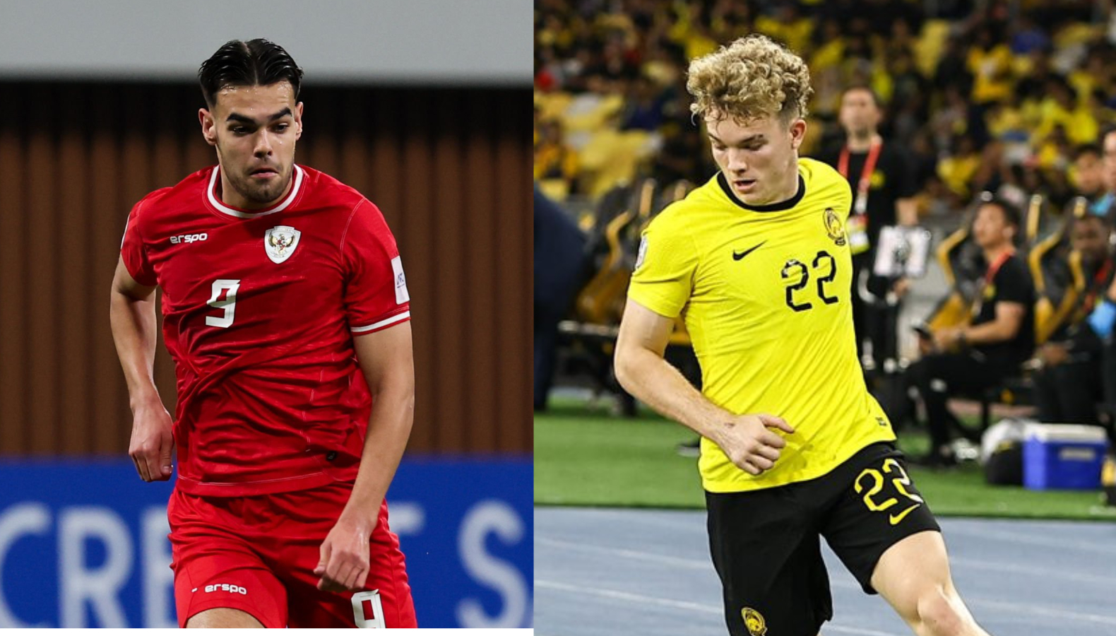 Prediksi susunan pemain Indonesia vs Malaysia U23. Jens Raven duel dengan Fergus Tierney, Senin, 21 Juli 2025.