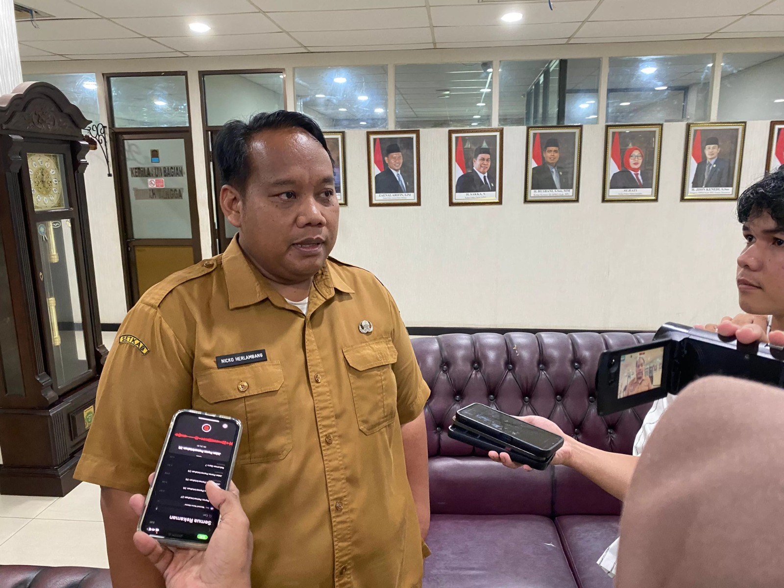 Asisten I Bidang Pemerintahan dan Kesejahteraan Rakyat, Sekretariat Kabupaten PPU, Nicko Herlambang.