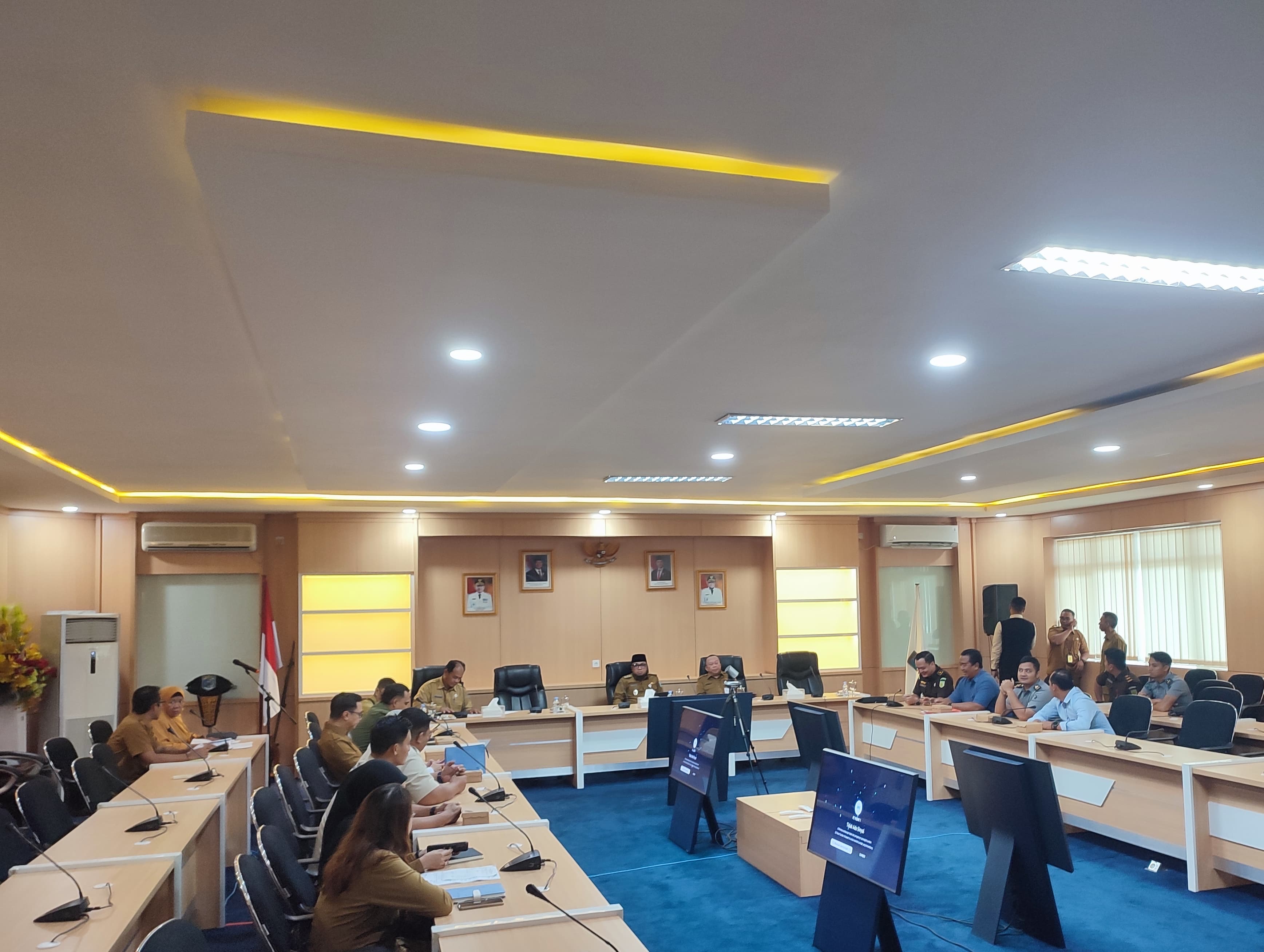 BNK Paser saat menggelar rapat tertutup pada Selasa, 22 Juli 2025.