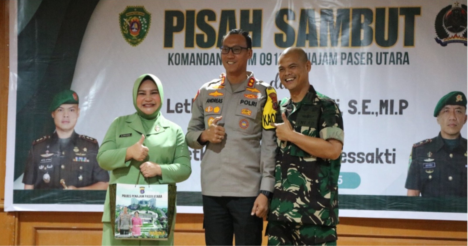 Acara pisah sambut Komandan Kodim 0913/PPU.