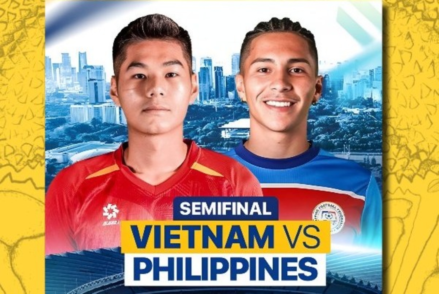 DUEL: Saksikan Semifinal pertama Piala AFF U23 2025 di link Live Streaming Vietnam vs Filipina.