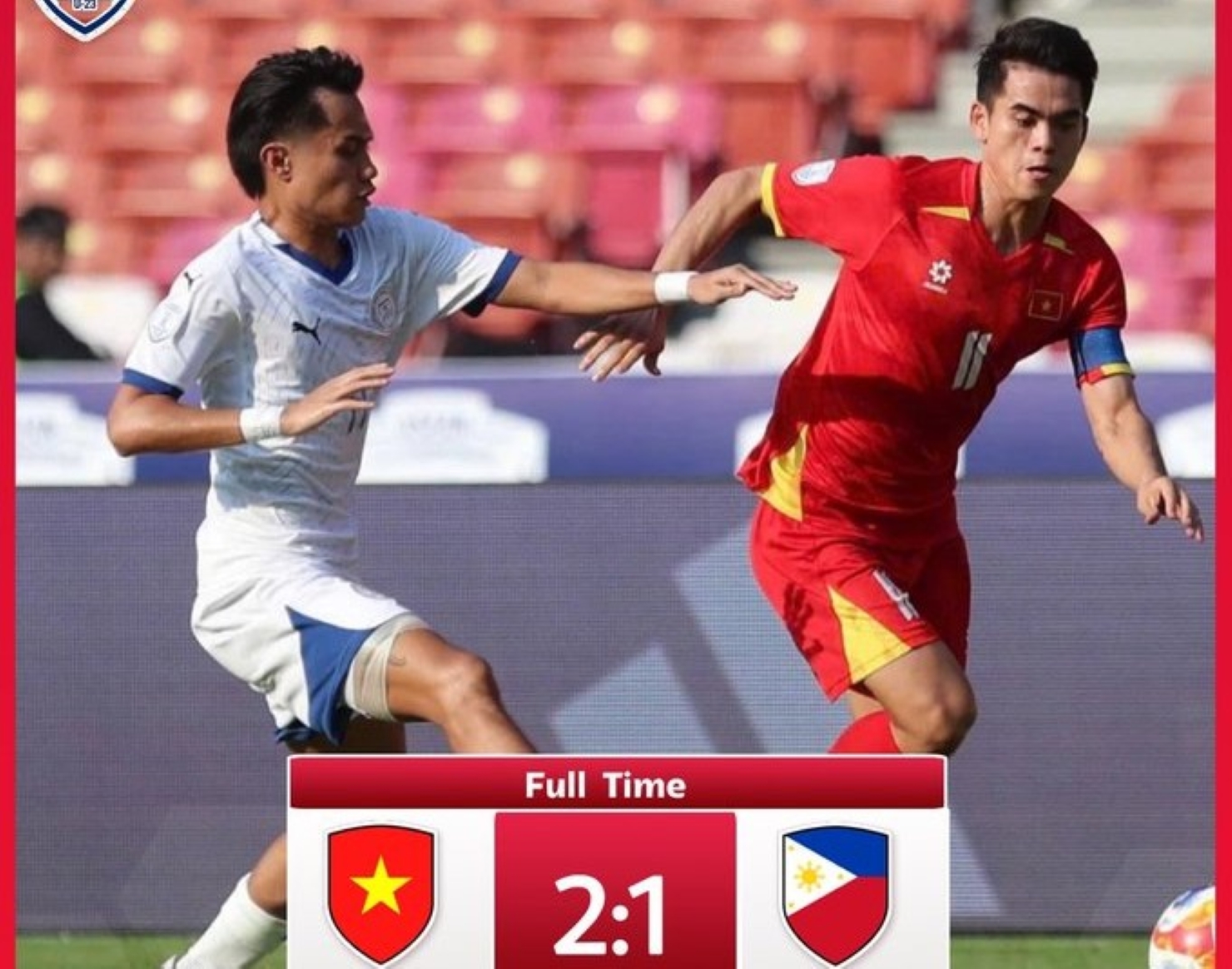 Hasil Vietnam vs Filipina di semifinal Piala AFF U23, Jumat, 25 Juli 2025.