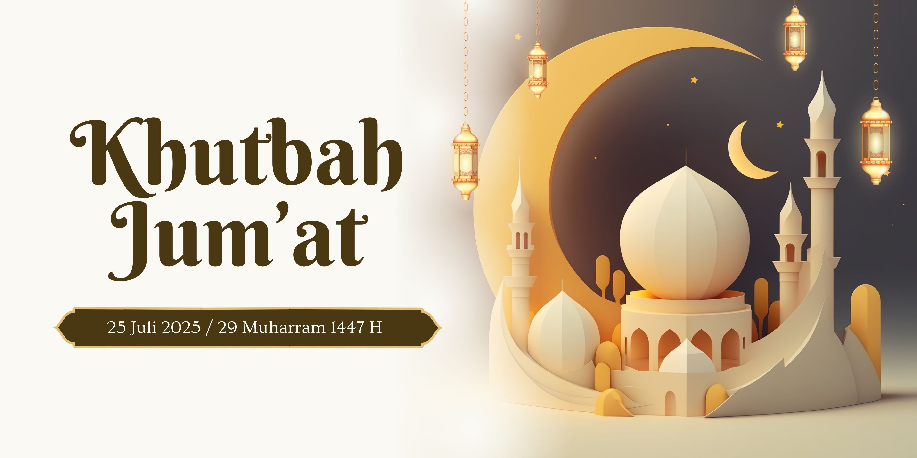 Naskah Khutbah Jumat 25 Juli 2025, tema tentang Ketika Malu Hilang, Perbuatan Dosa Jadi Biasa.