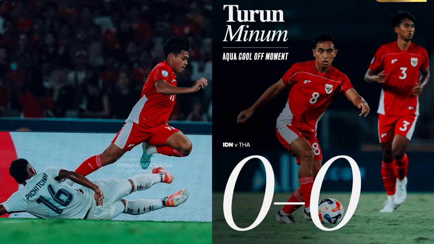 Hasil babak I Indonesia vs Thailand di semifinal Piala AFF U23, Malam Ini, 25 Juli 2025.