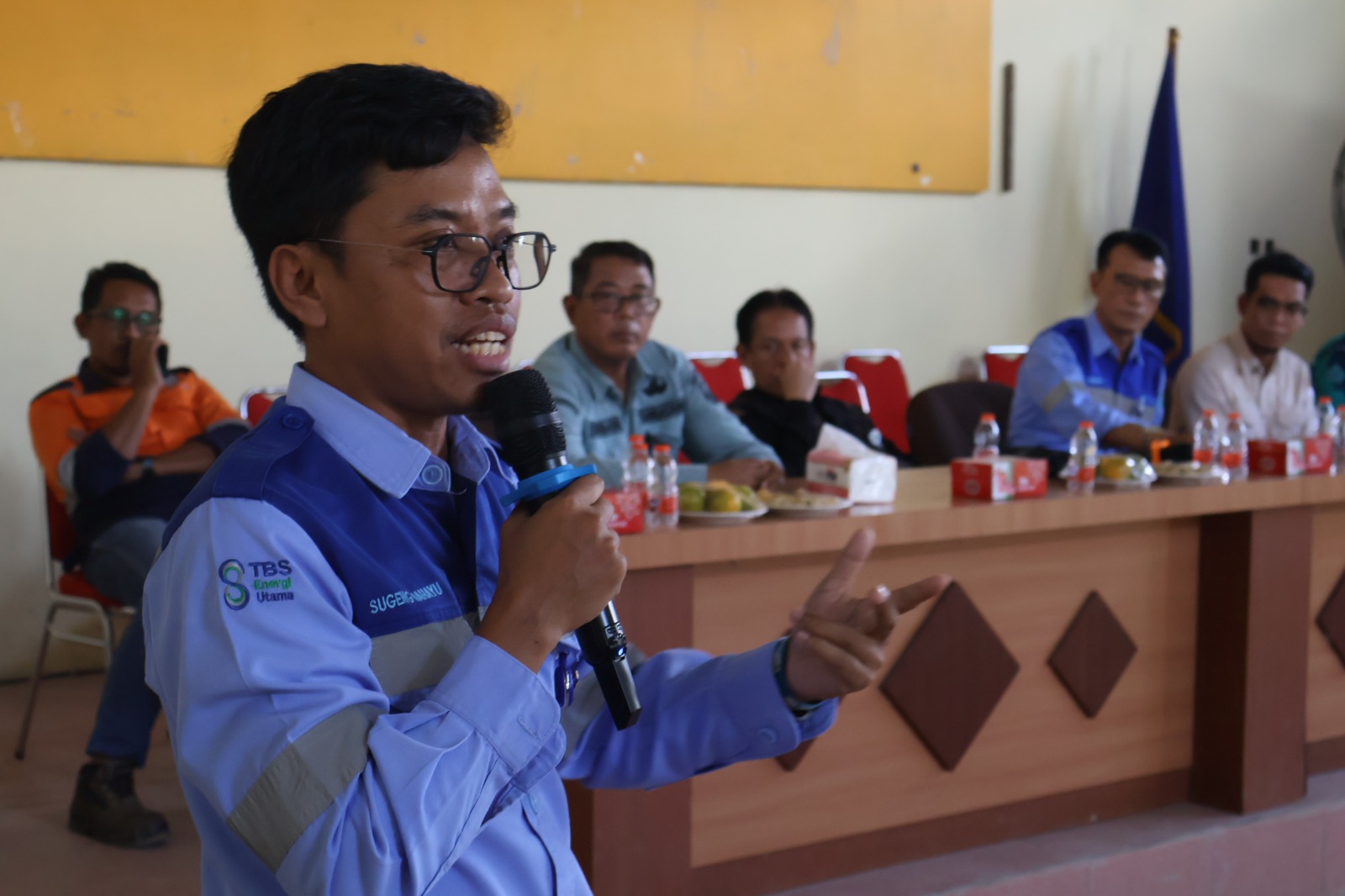 Evaluasi program PT ABN di SMA Negeri 1 Sangasanga.
