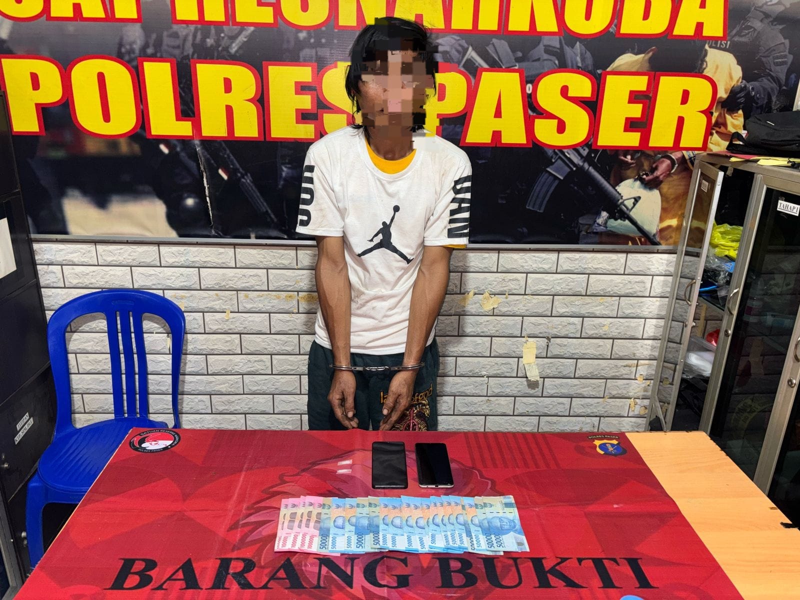 DITANGKAP: Peredaran narkotika di Paser merebak ke desa hingga pesisir.