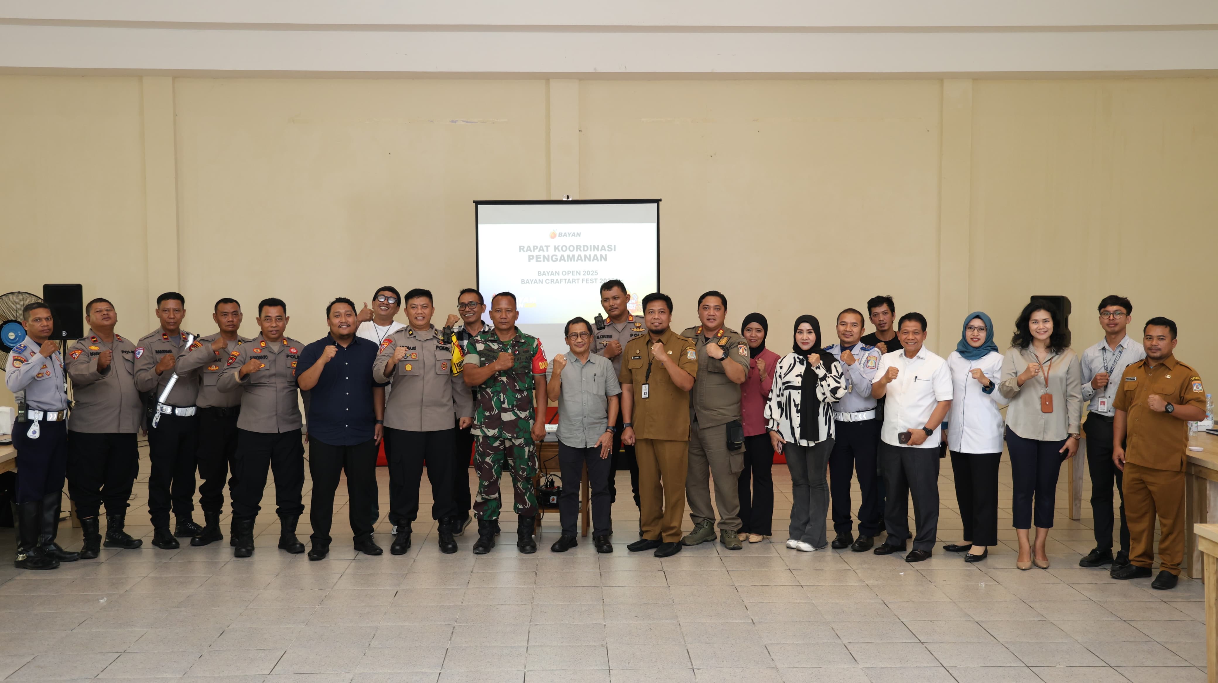 Persiapan kian matang jelang pelaksanaan Bayan Open 2025. (FOTO ANGGI PRADITHA/KP)