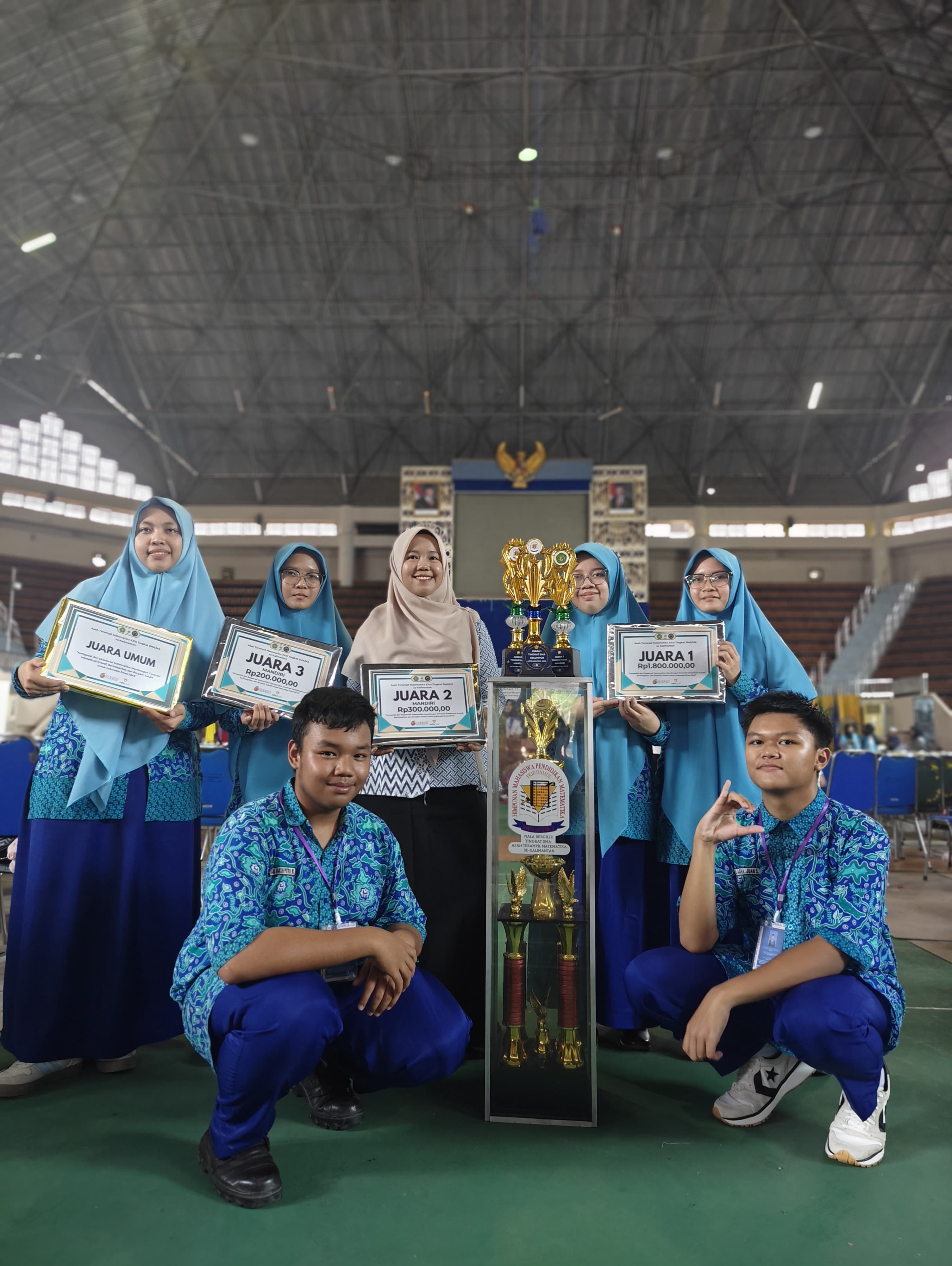 Enam pelajar MAN IC Paser meraih prestasi di Astramatika tingkat SMA/MA se-Kalimantan.