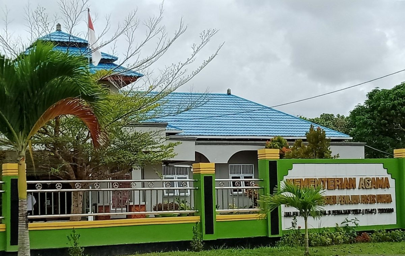Kantor Kementerian Agama Kabupaten Penajam Paser Utara.