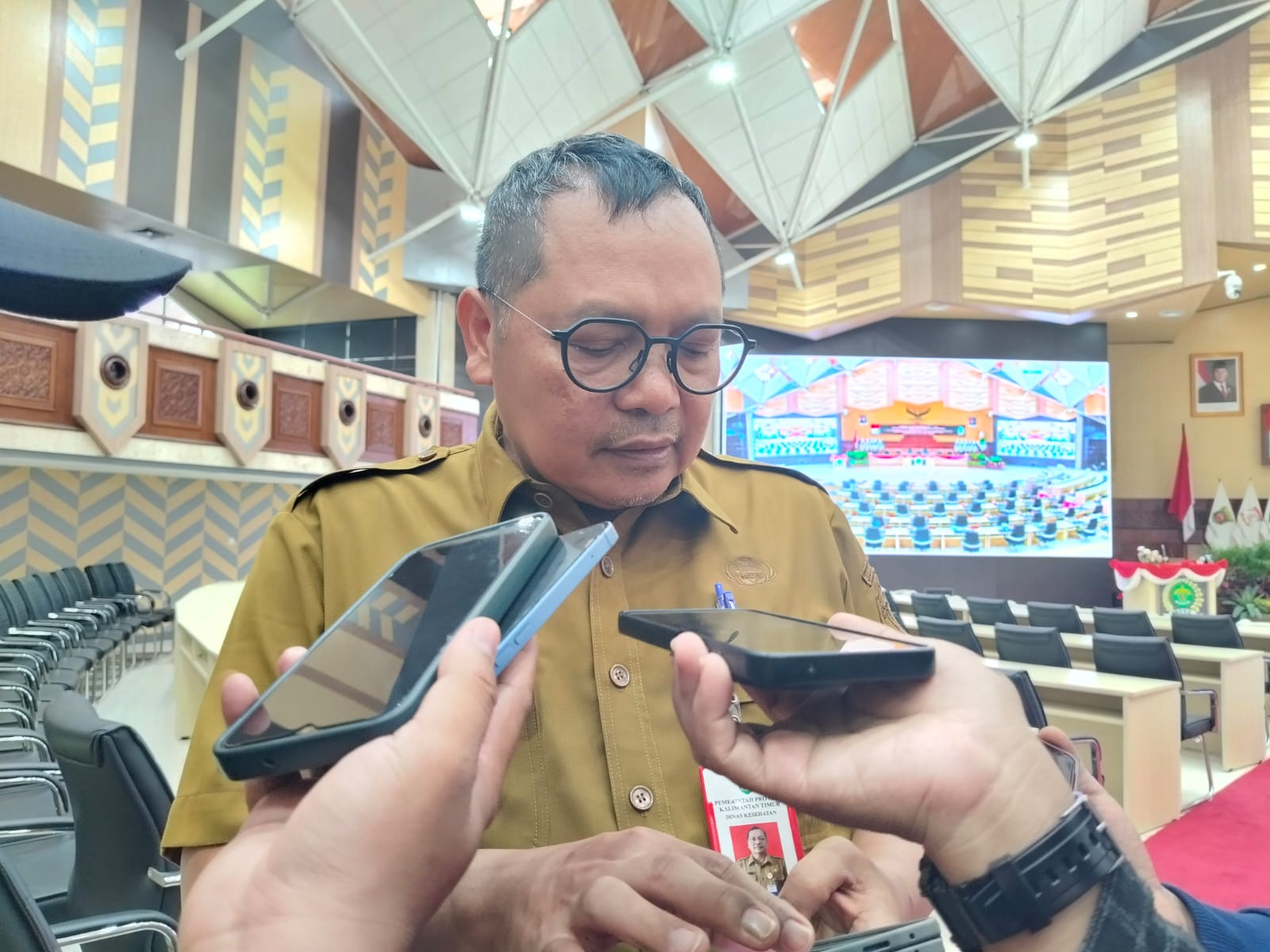 Kepala Diskes Kaltim Dr Jaya Mualimin.