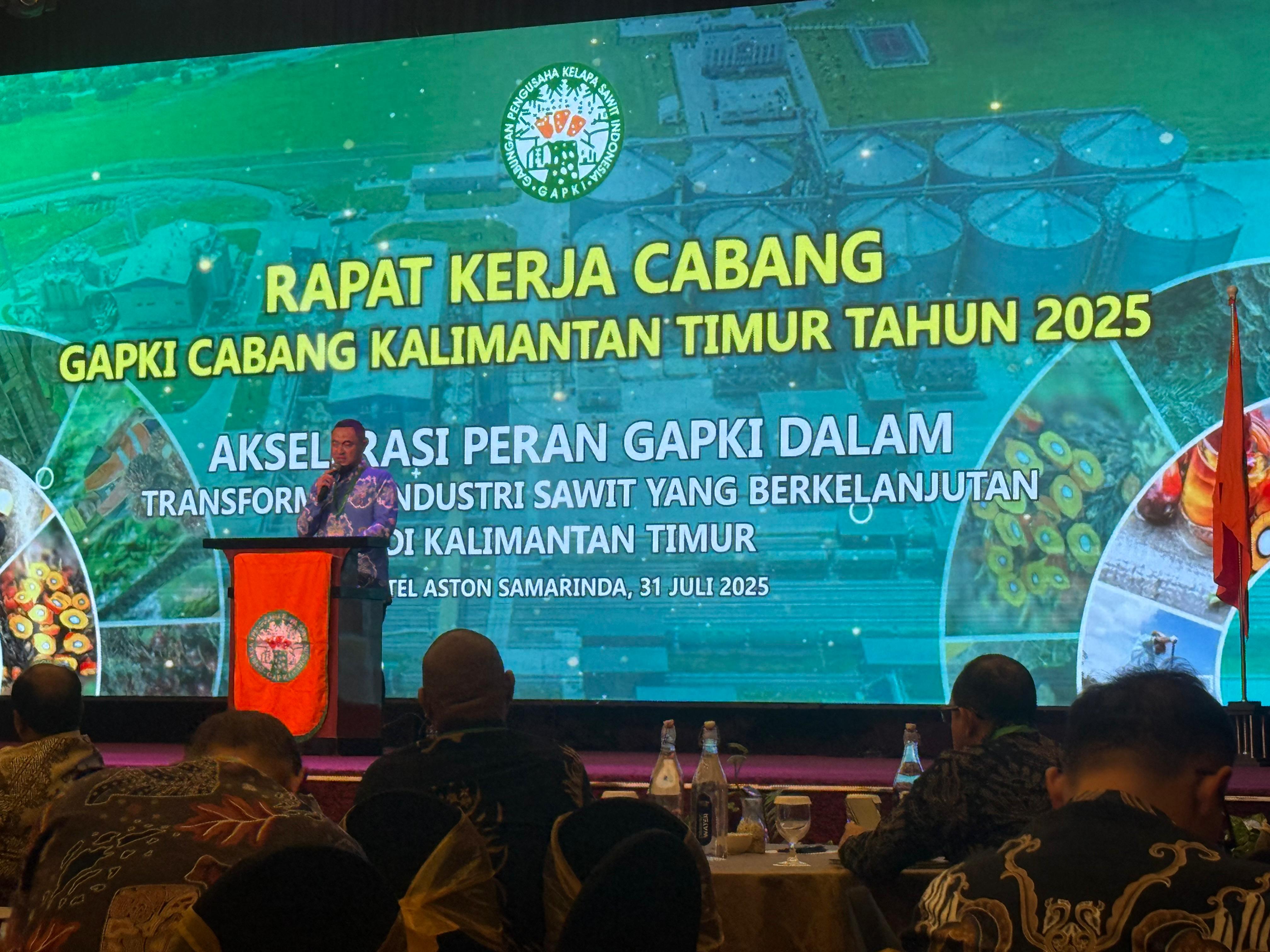 Rachmat Angga Perdana Ketua GAPKI Kaltim menyebut jika Rakercab jadi momen untuk menyelaraskan program kerja yang akan dijalankan ke depan.