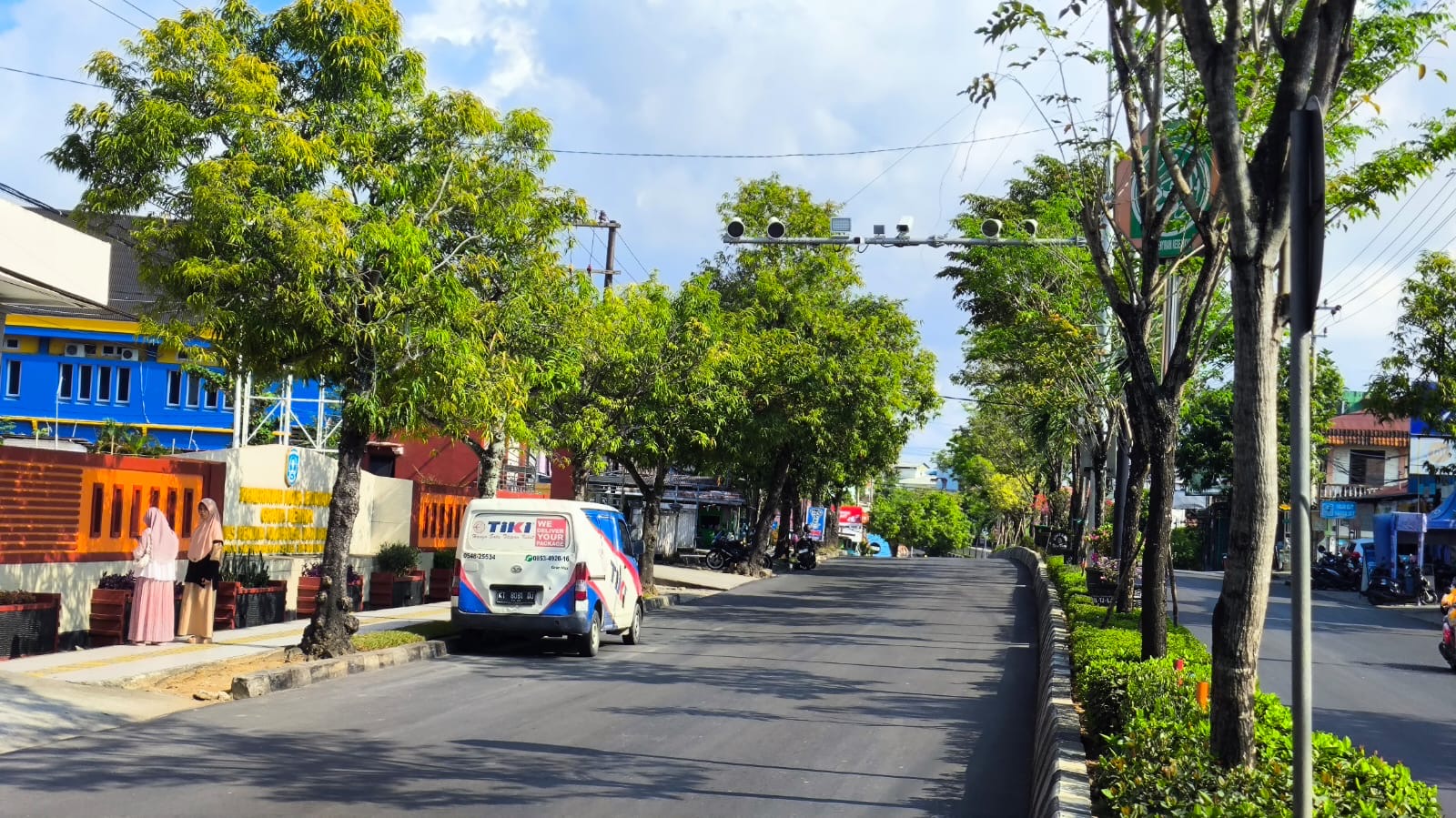 Pelanggar lalu lintas akan terekam di tiga titik yang telah terpasang ETLE dan dikenakan tilang sesuai dengan mekanisme yang telah ditetapkan Satlantas Polres Bontang.