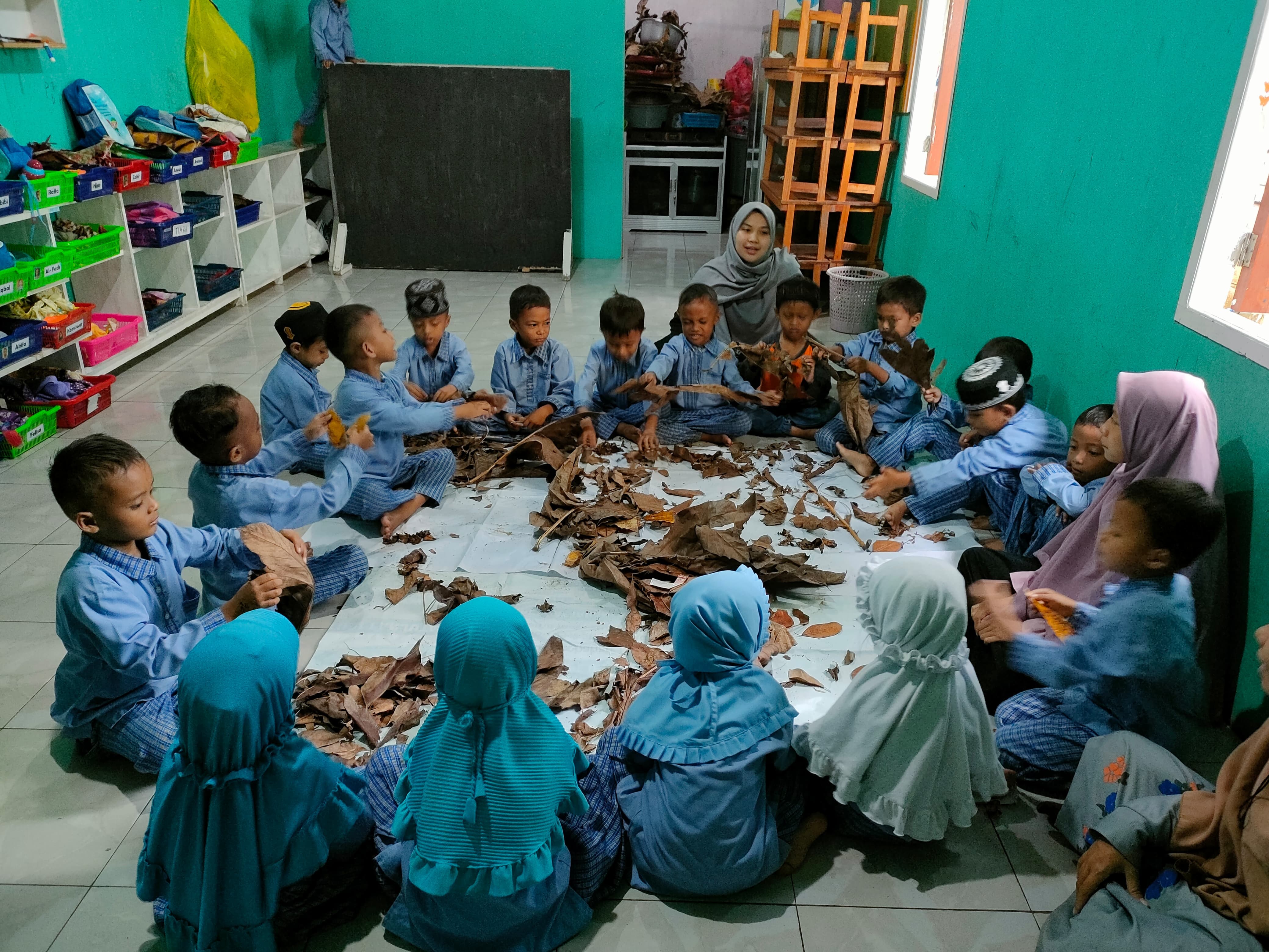 UBAH STIGMA NEGATIF: Pendikresa, membuat anak-anak dari keluarga prasejahtera mendapat ruang aman untuk belajar, bermain, dan berkreativitas.