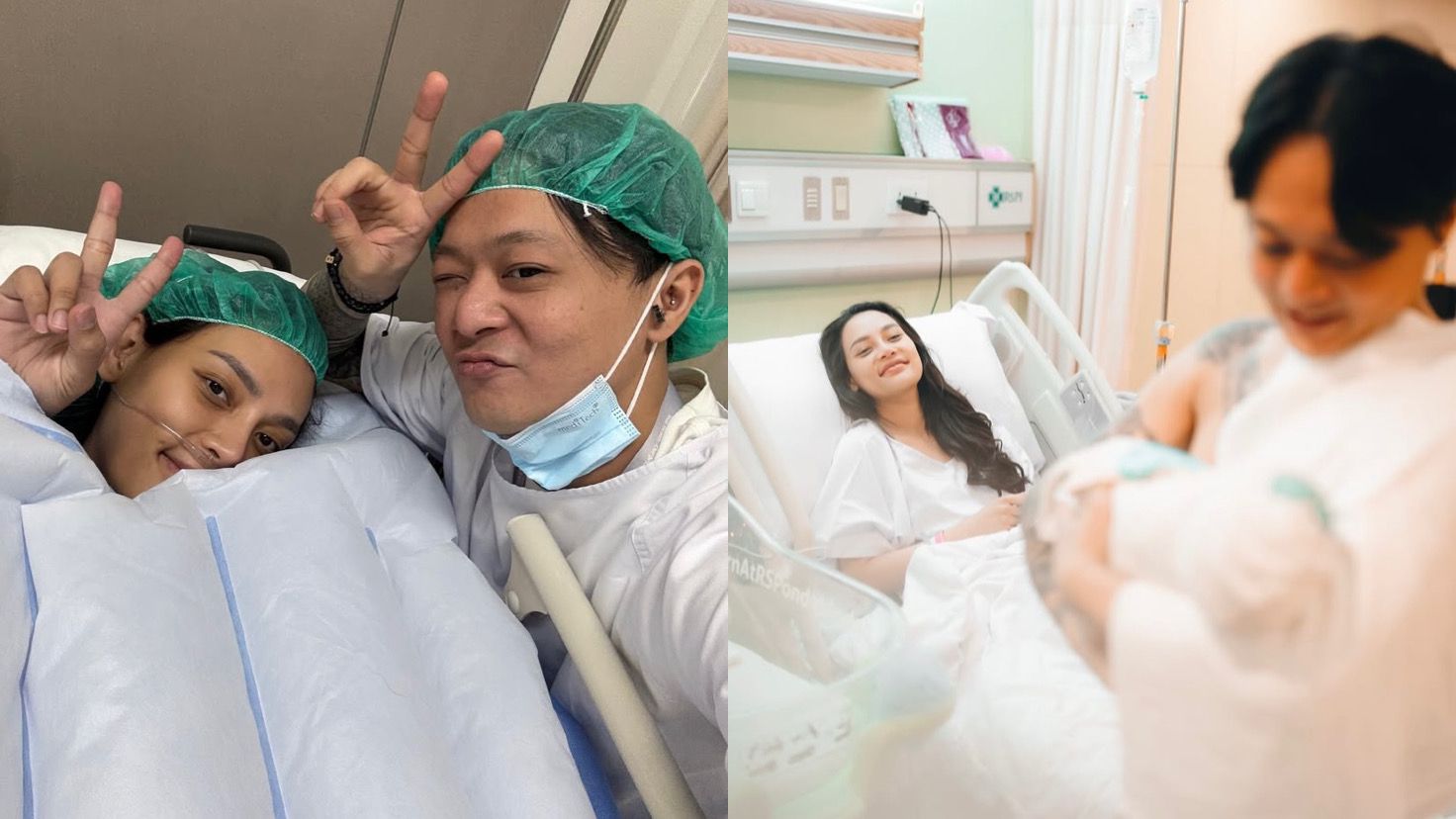 Erika Carlina resmi melahirkan anak pertamanya, Andrew Rexy Neil, pada Jumat (1/8/2025) didampingi kekasihnya Bravyson Vconk.