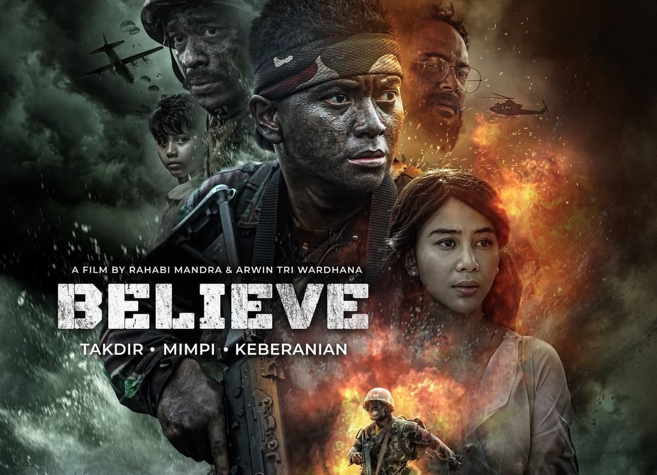 Poster film Believe.