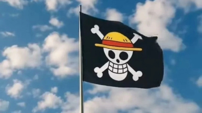 Bendera One Piece Jolly Roger.