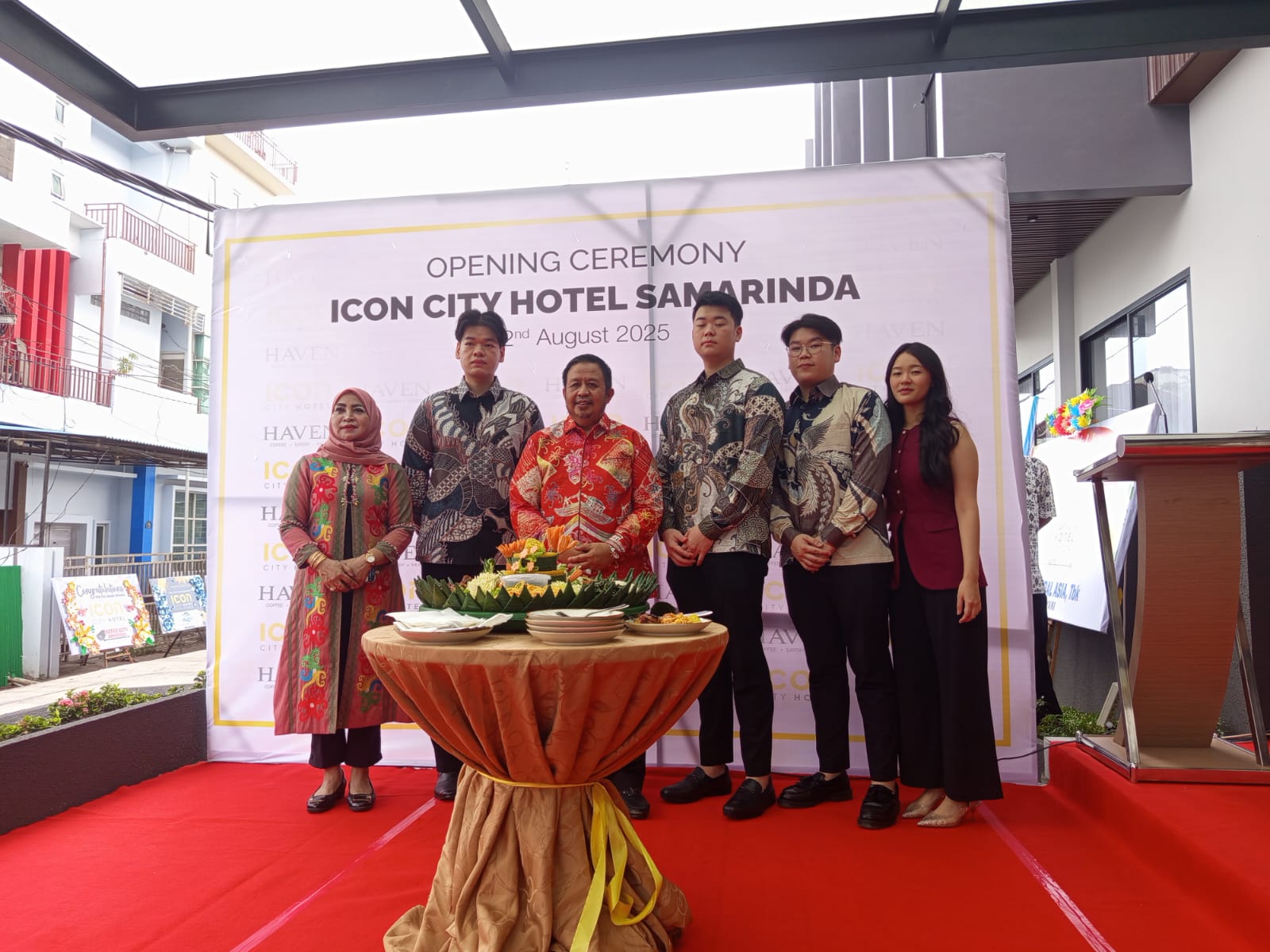 DIBUKA: Open Ceremony Icon City Hotel Samarinda, Sabtu (2/8/2025).
