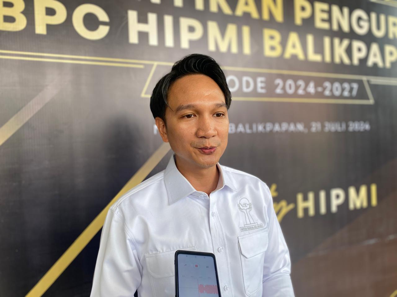 Adam Dustin Bhakti, Ketua BPC Hipmi Balikpapan.