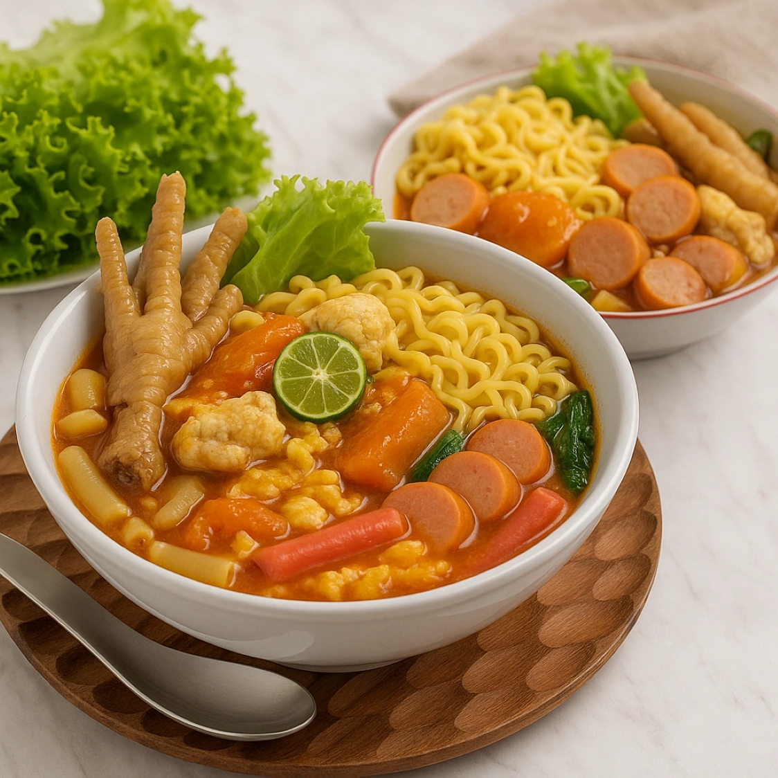 PEDAS: Seblak, hidangan khas Sunda yang digandrungi pecinta kuliner pedas.