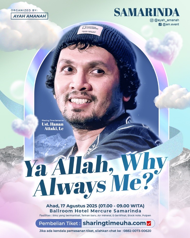 Ustadz Hanan Attaki hadir di Samarinda.