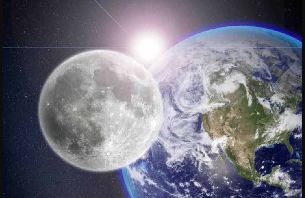 Interaksi gravitasi antara keduanya menjadi salah satu faktor yang memengaruhi percepatan rotasi Bumi dan menyebabkan fenomena hari terpendek pada 5 Agustus 2025. (FOTO: IST)