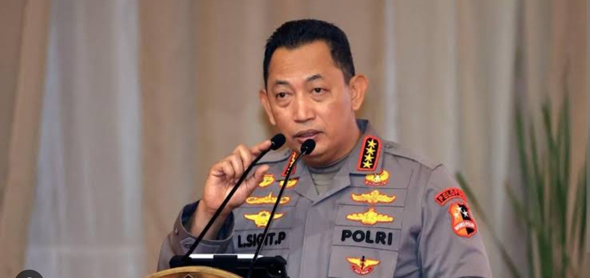 Kapolri jenderal polisi Listyo Sigit Prabowo