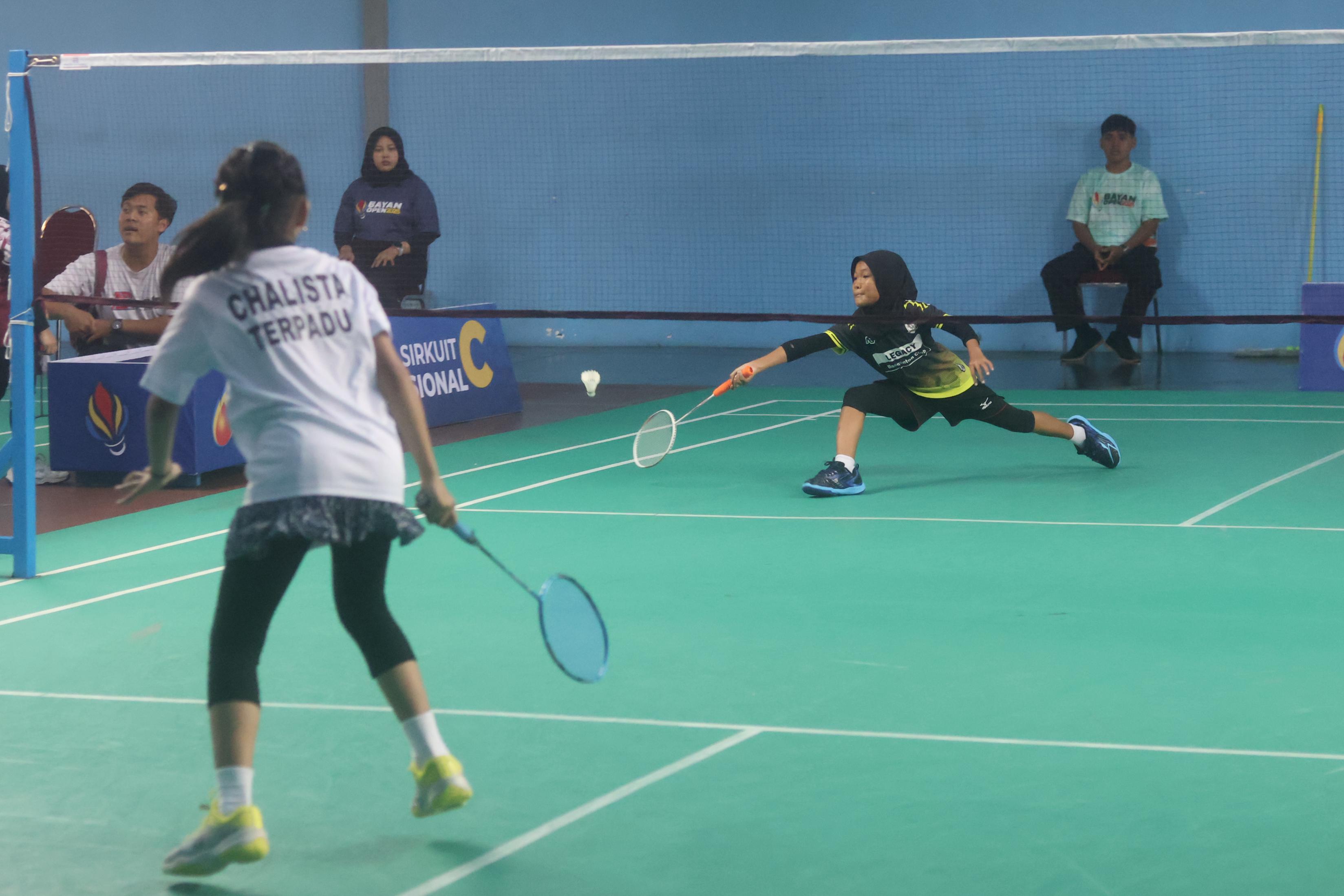 Bayan Open 2025 kian mendekati babak final. (FOTO ANGGI PRADITHA/KP)