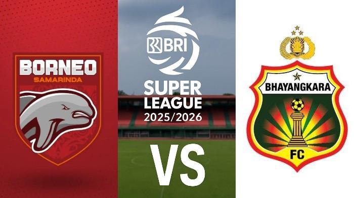Saksikan duel Borneo FC vs Bhayangkara FC dalam laga BRI Super League 2025/2026.