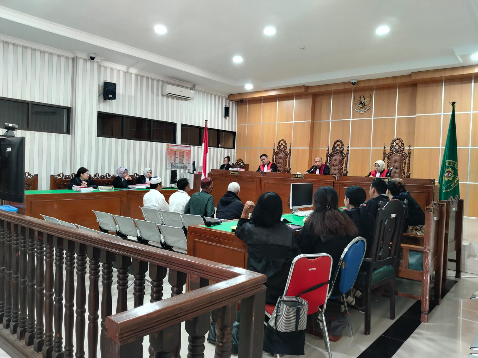 Sidang lanjutan korupsi penyertaan modal PT Bara Kaltim Sejahtera di Pengadilan Tipikor Samarinda, Kamis (7/8/2025). (Bayu/KP).